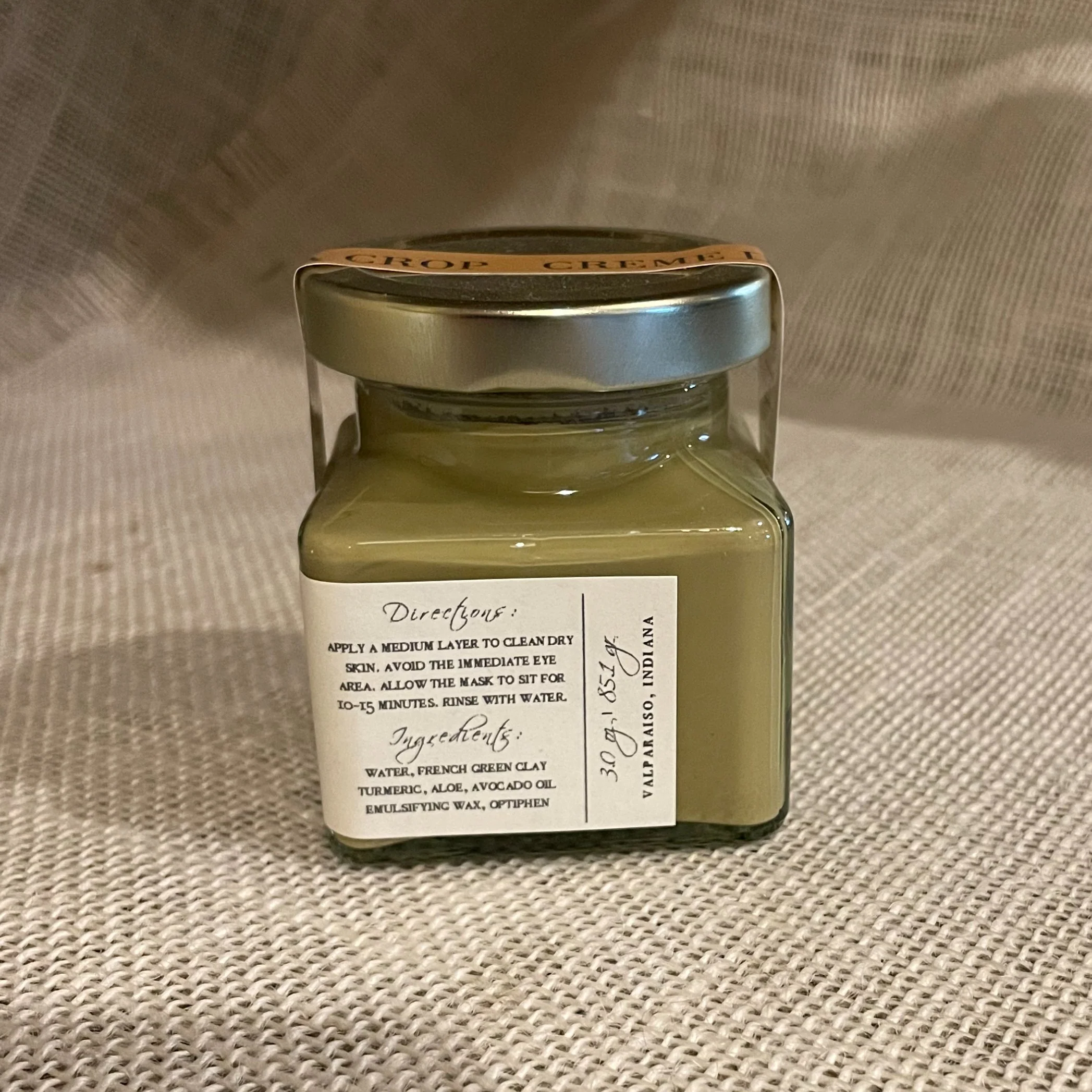 Face Mask - French Clay & Turmeric (Brighten) - Image 2