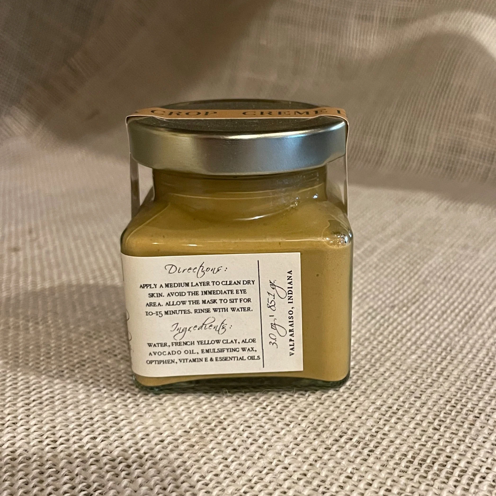 Face Mask - "Youthful" French Yellow Clay (Frankincense) - Image 2