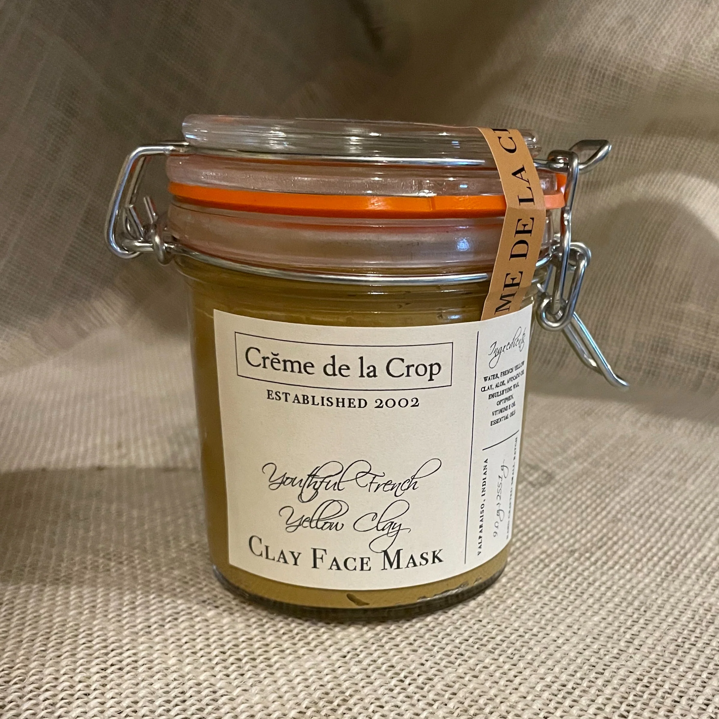Face Mask - "Youthful" French Yellow Clay (Frankincense) - Image 4