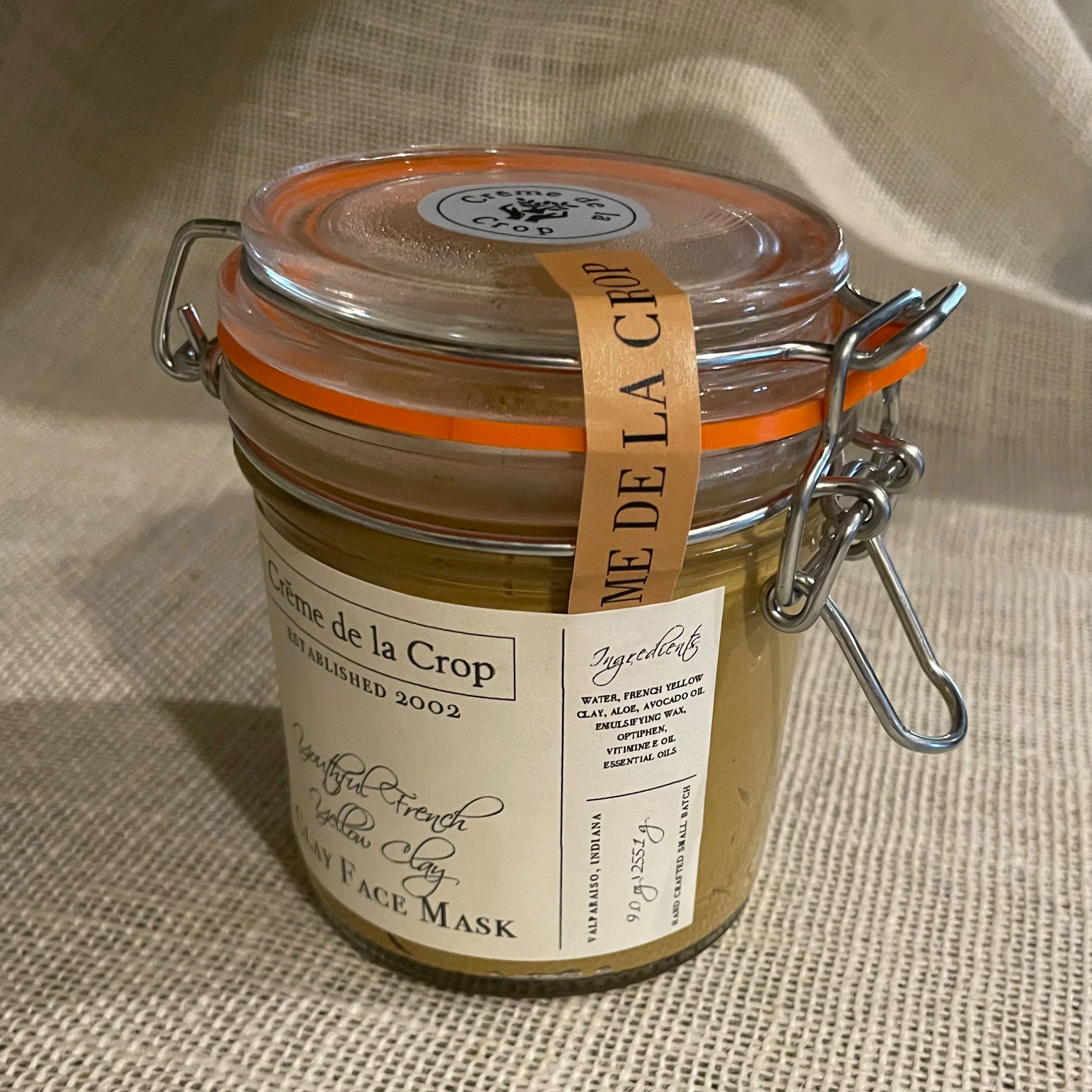 Face Mask - "Youthful" French Yellow Clay (Frankincense) - Image 5