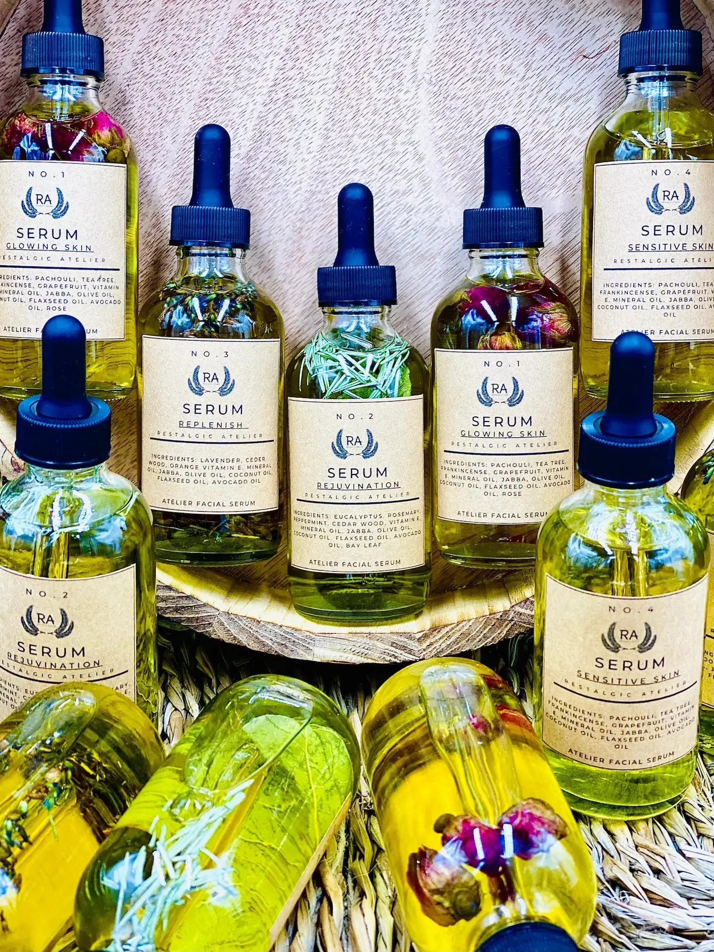Facial Serum for soft glowing skin 4oz - Image 2