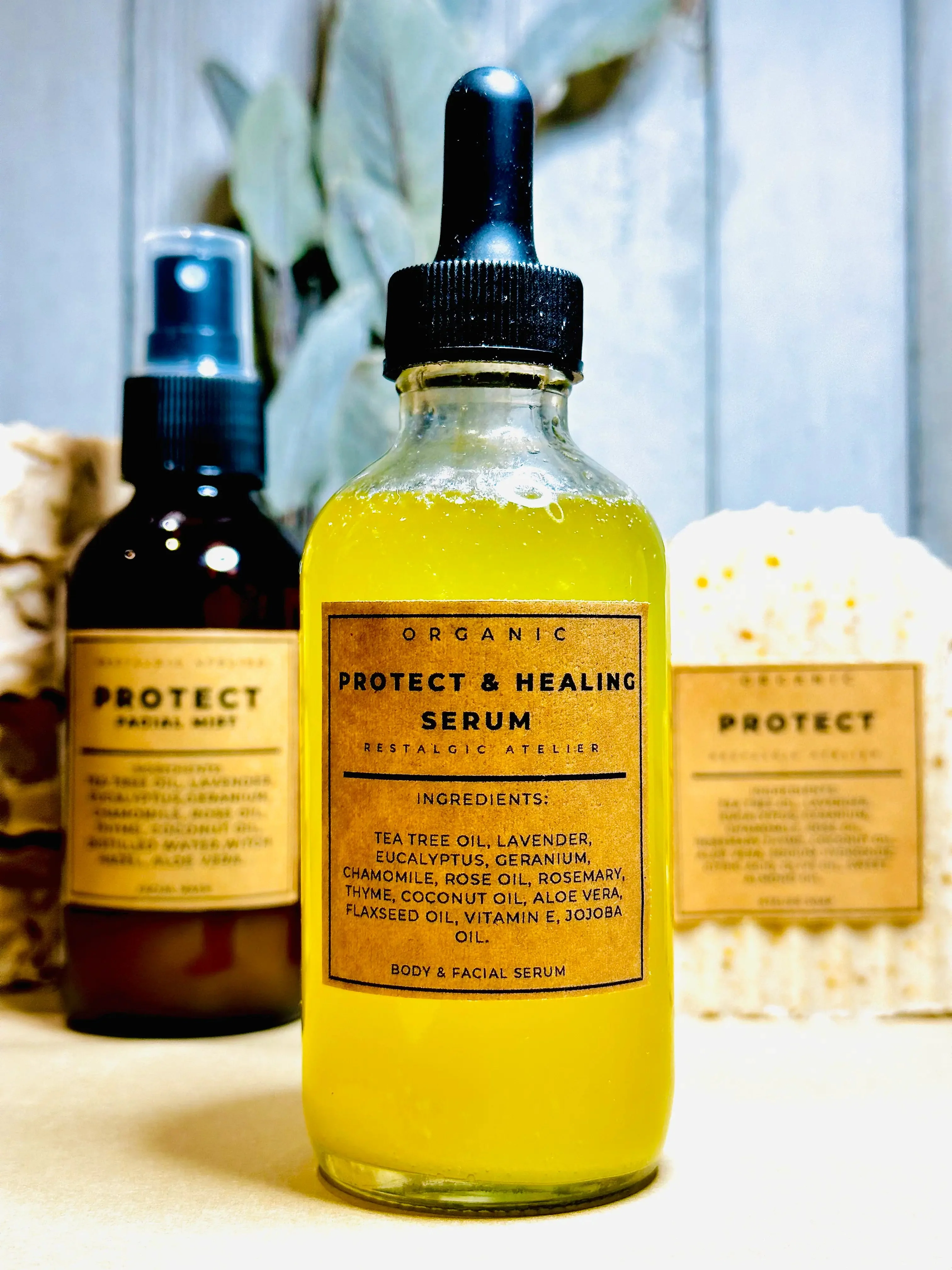 Facial Serum for soft glowing skin 4oz - Image 5