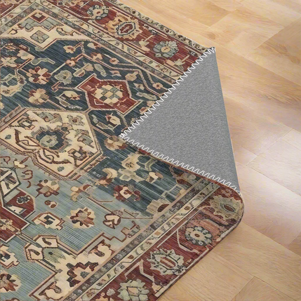 Faded Oriental Rug - Image 2