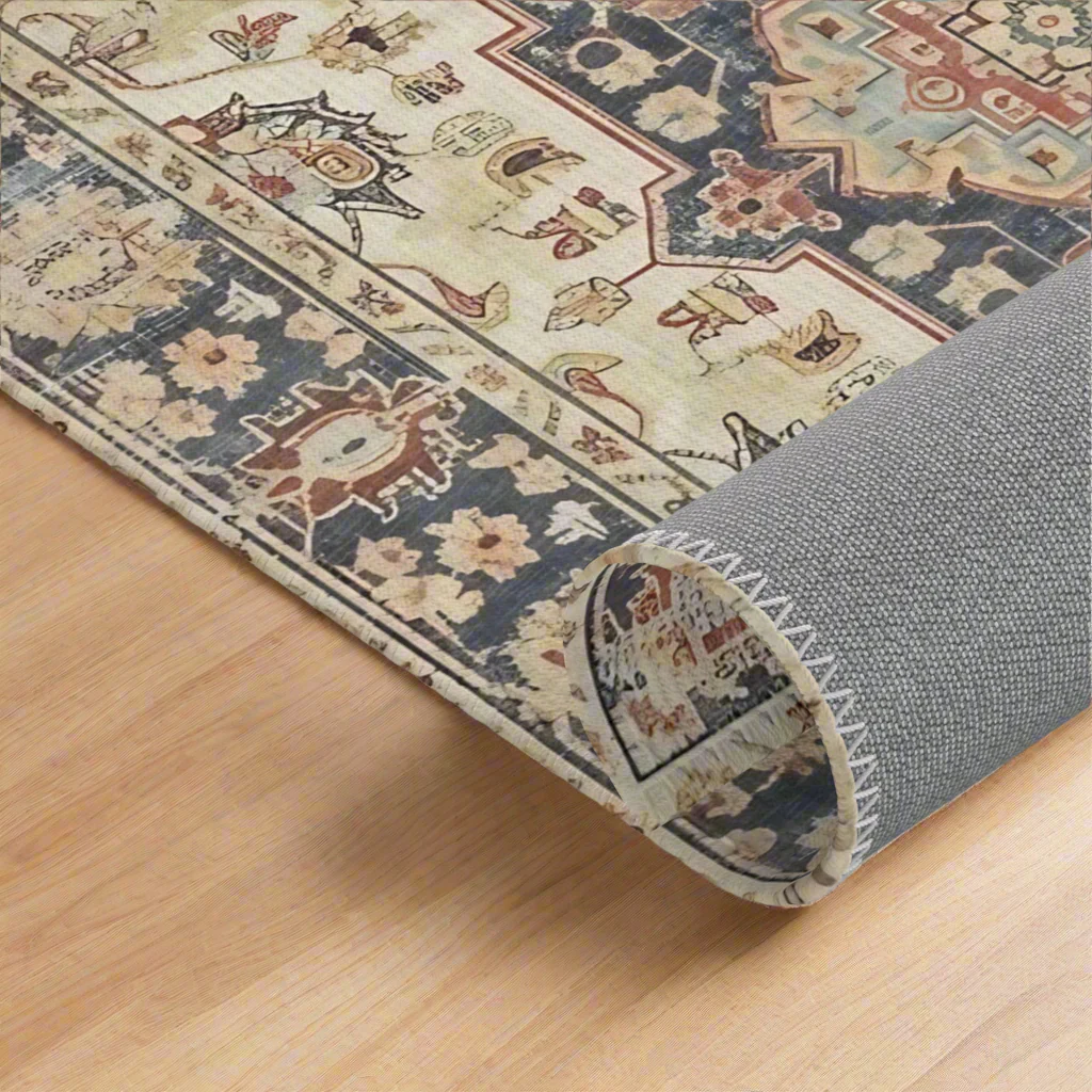 Faded Tan Rabbit Mat - Image 3