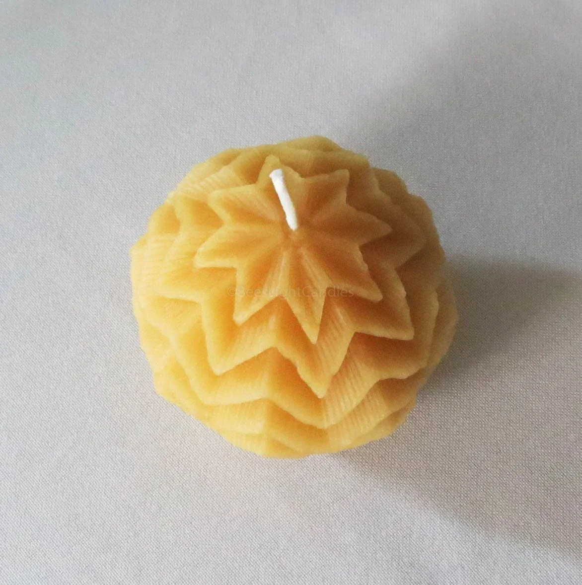 Fairy Ball Beeswax Candle - Image 2