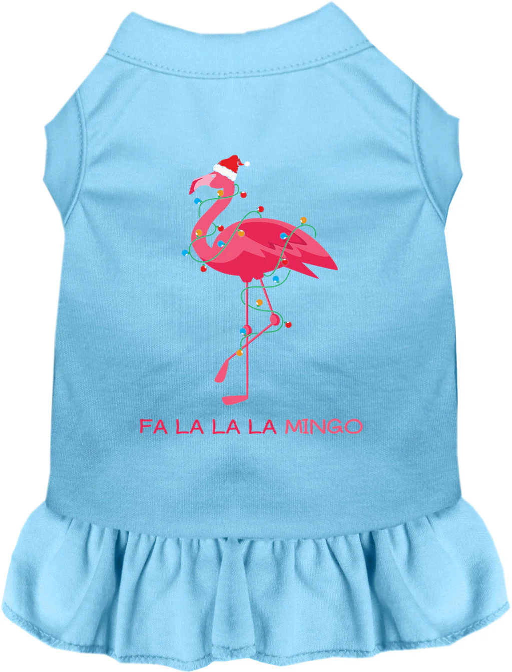 Falalala mingo Christmas Pet Dress - Image 3