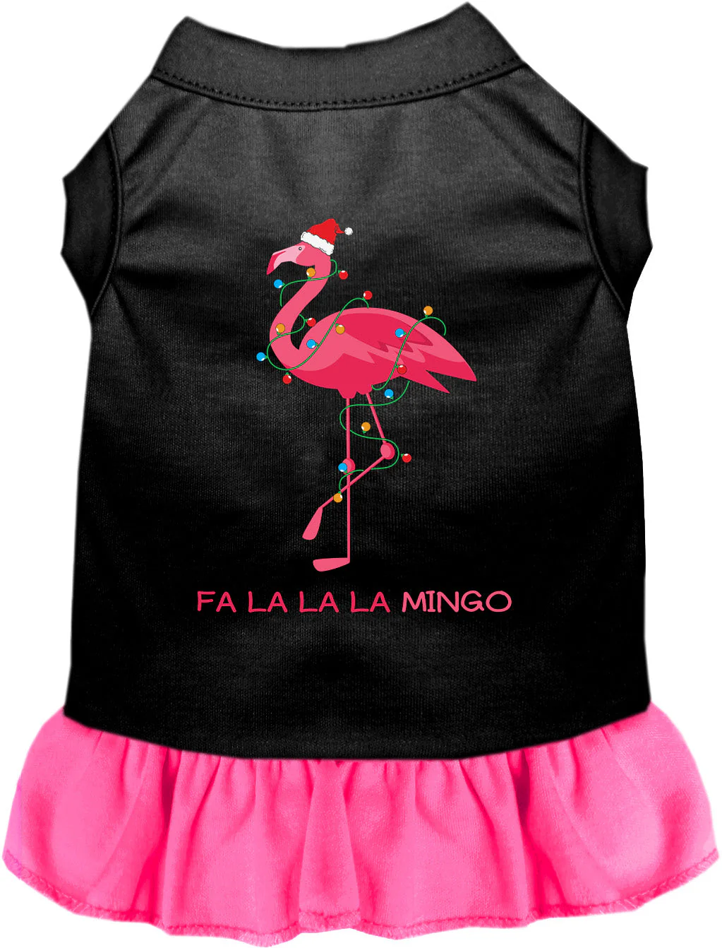 Falalala mingo Christmas Pet Dress - Image 4