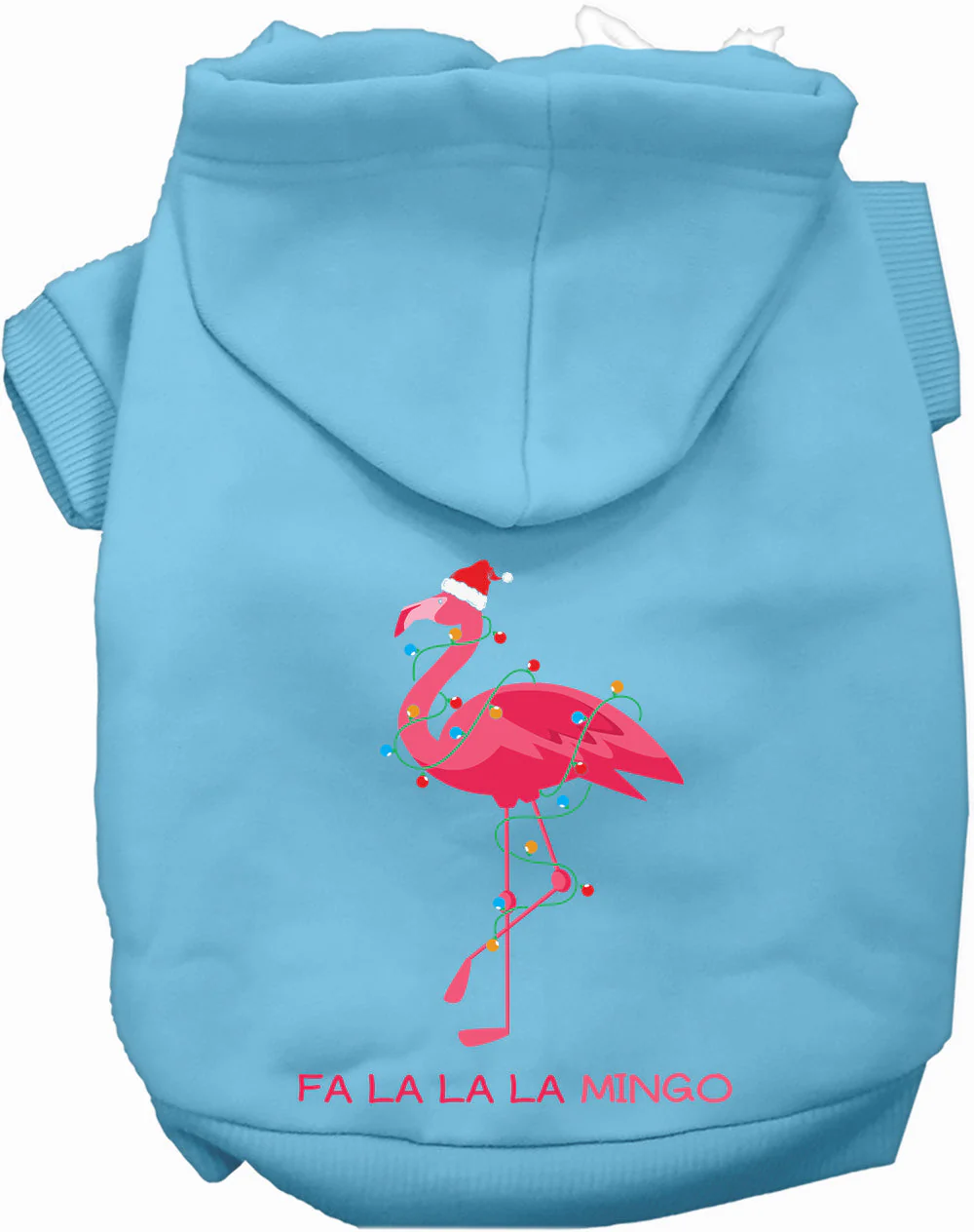 Falalala mingo Christmas Pet Hoodie - Image 8