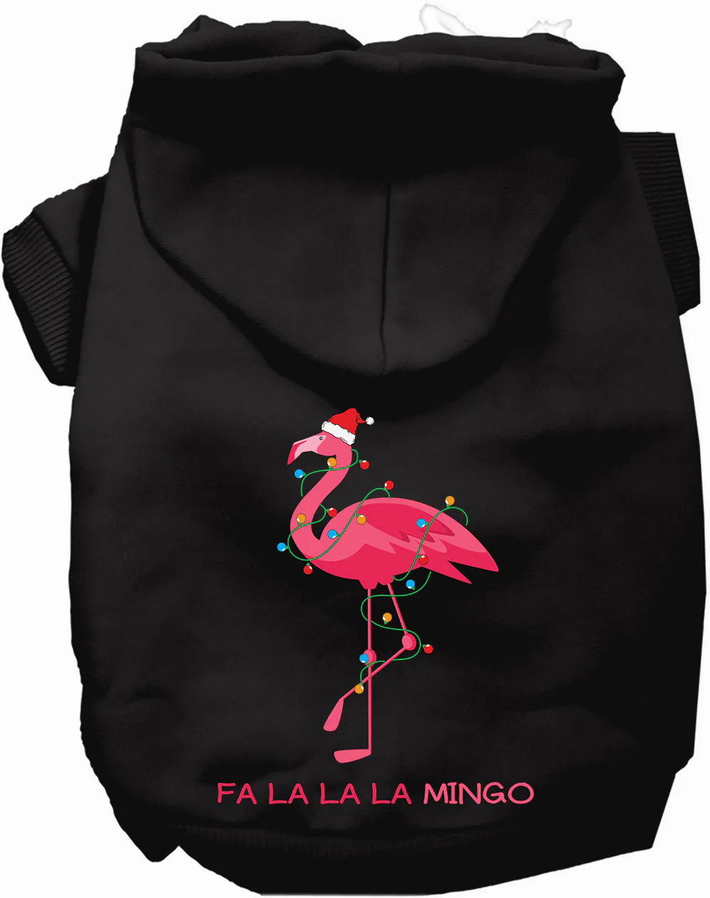Falalala mingo Christmas Pet Hoodie - Image 9