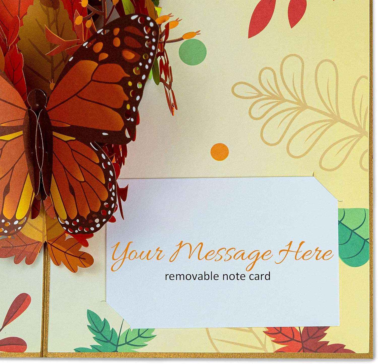 Fall Butterfly Pop Up Card - Image 8