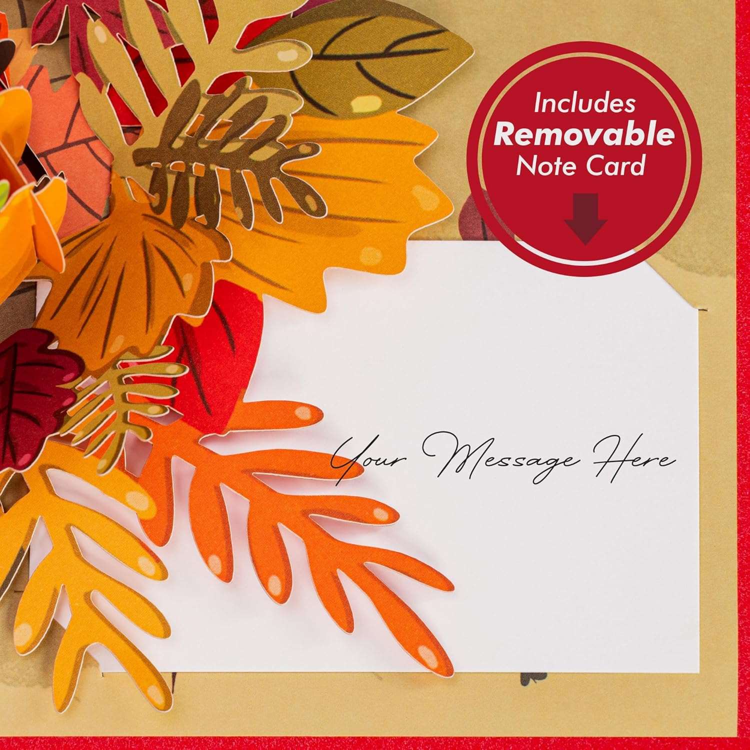 Fall Fox Pop Up Card - Image 5