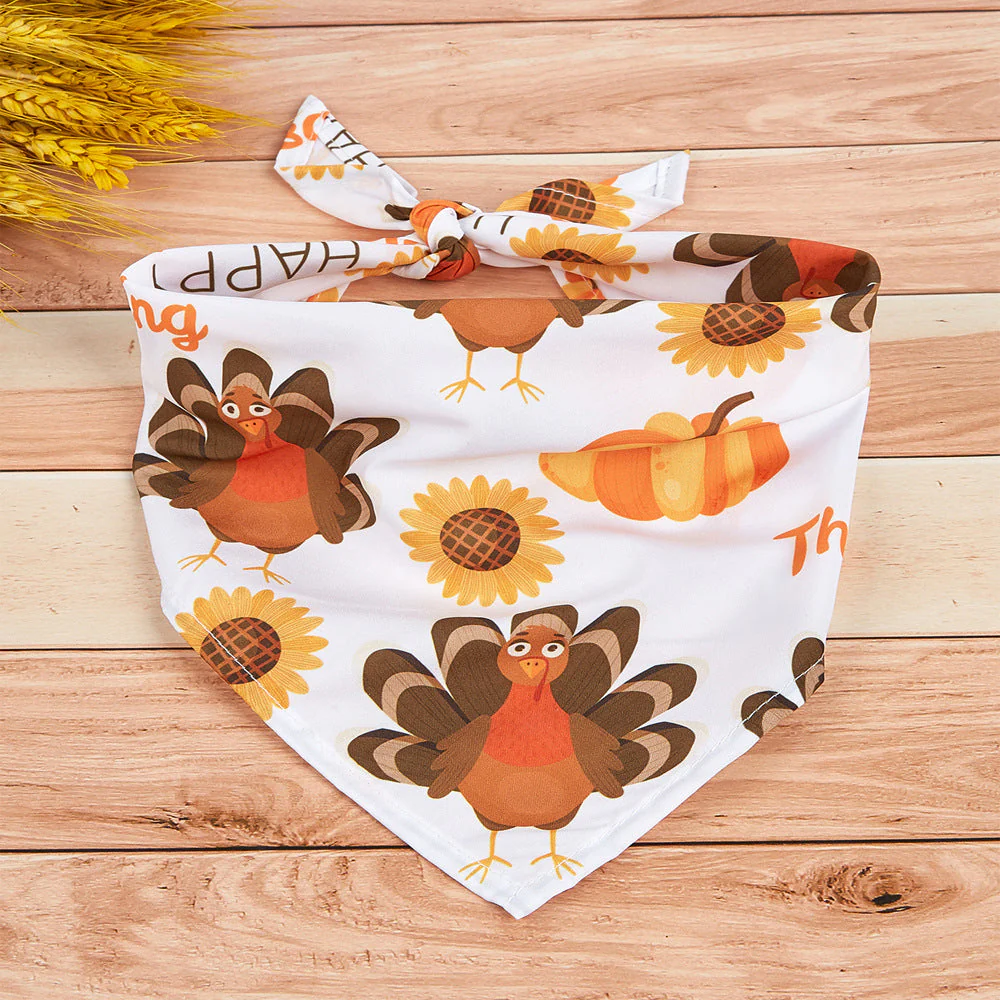 Fall & Thanksgiving Pet Bandana - Image 2