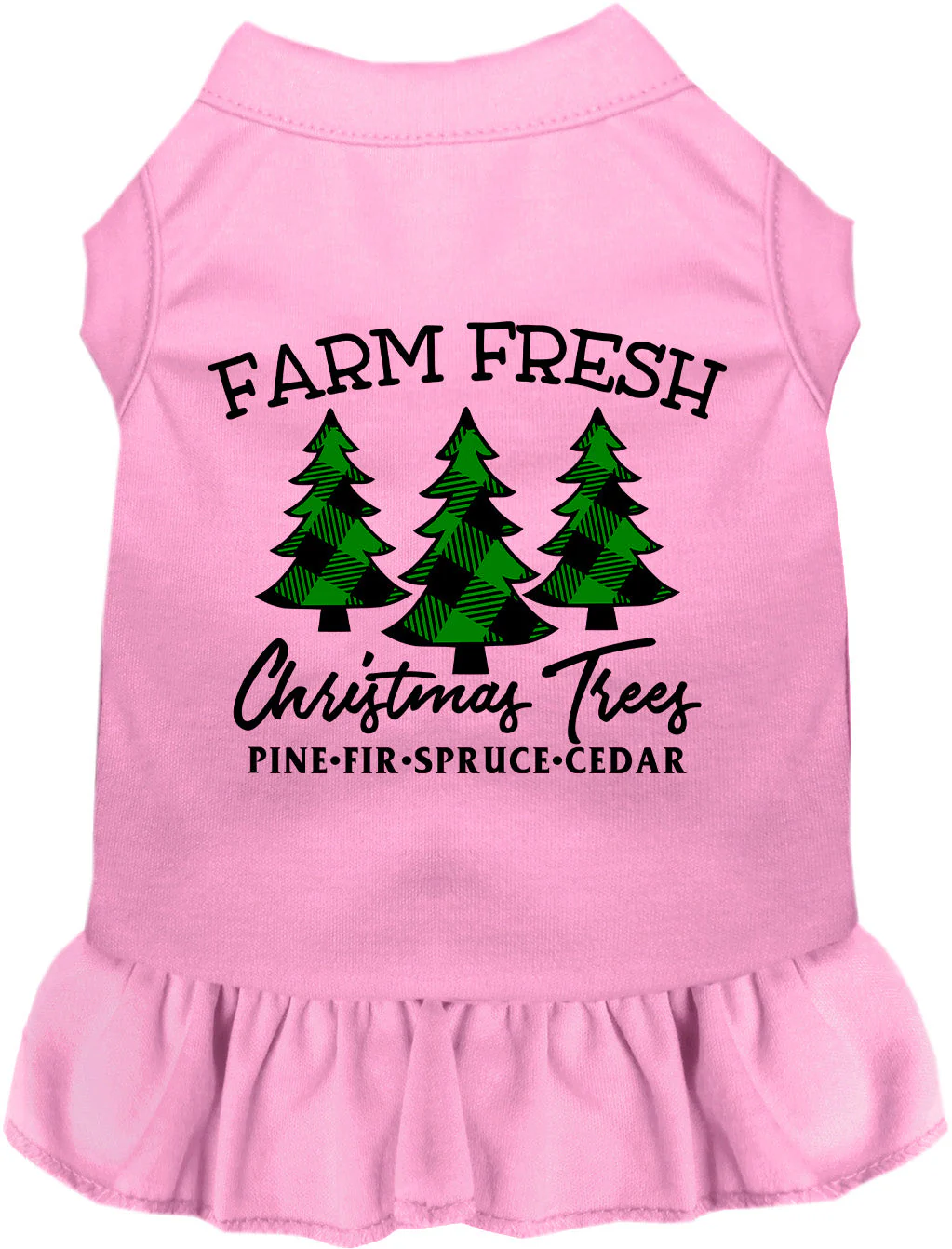 Farm Fresh Christmas Trees Pet Dress - Image 5