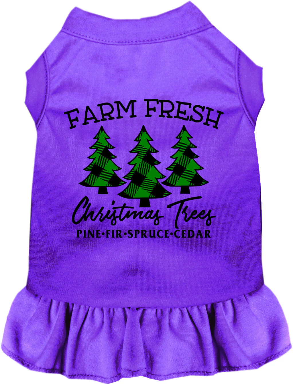 Farm Fresh Christmas Trees Pet Dress - Image 6
