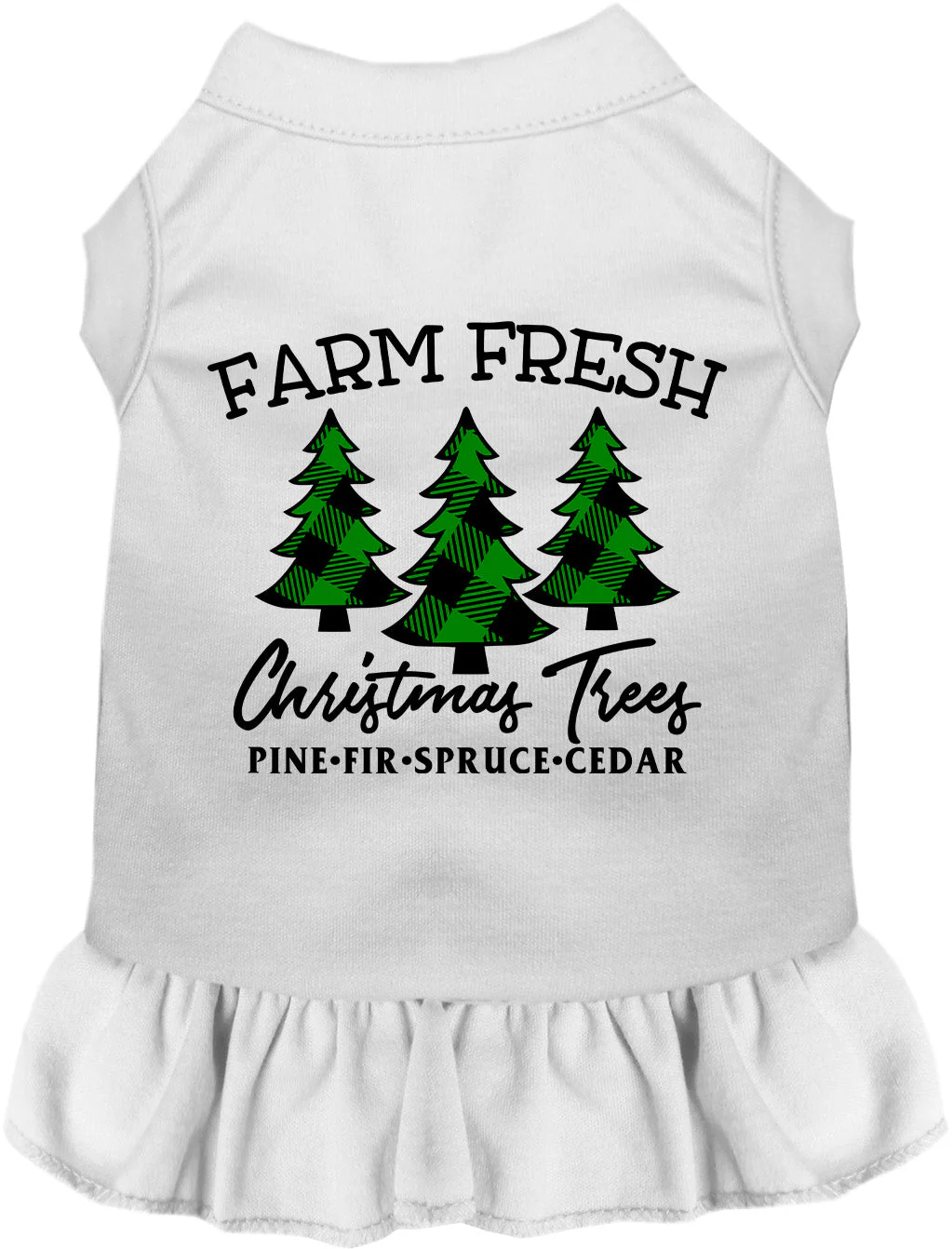Farm Fresh Christmas Trees Pet Dress - Image 8