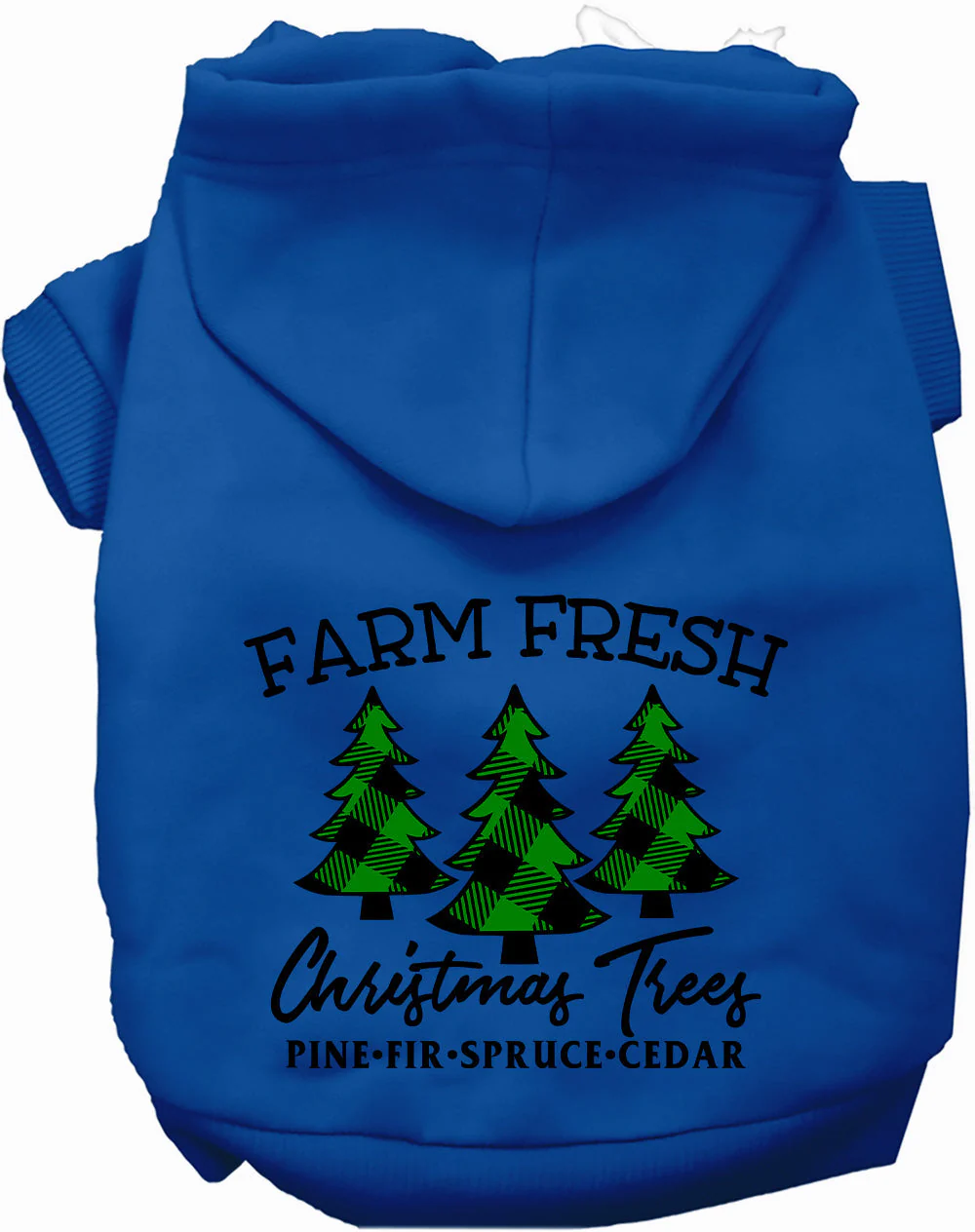 Farm Fresh Christmas Trees Pet Hoodie - Image 4