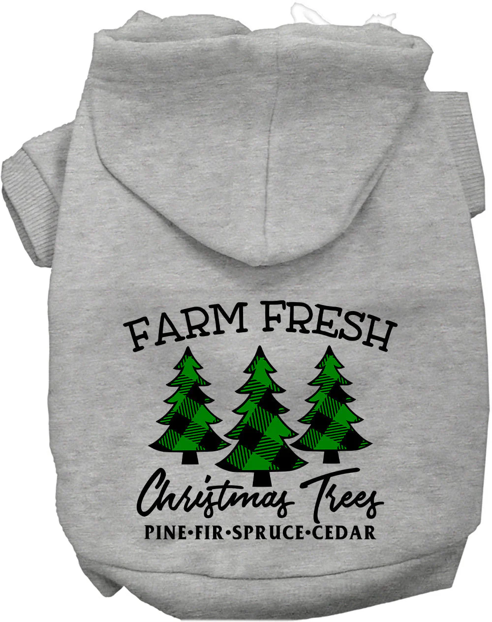 Farm Fresh Christmas Trees Pet Hoodie - Image 8