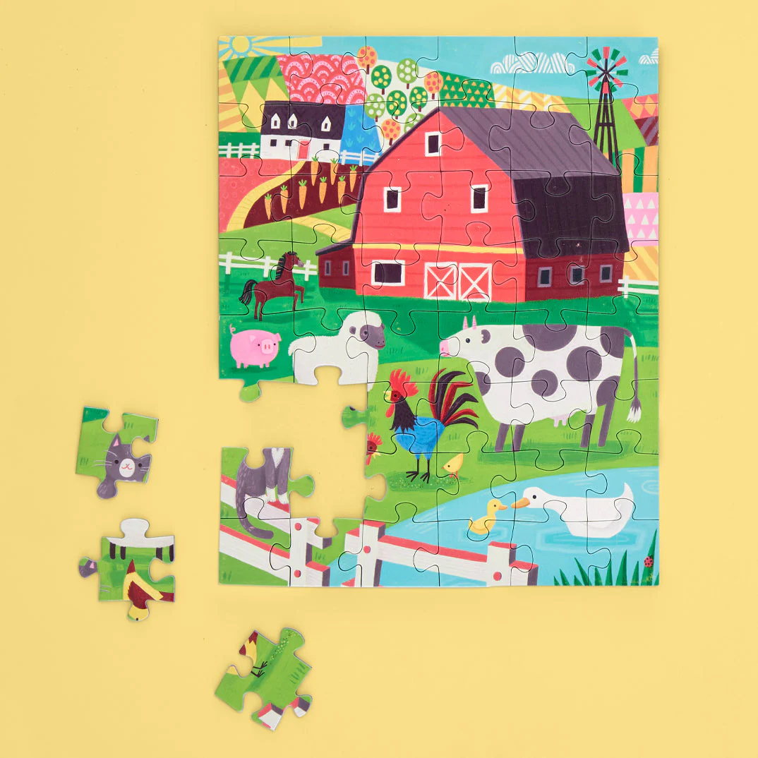 Farm Friends 48 Piece Puzzle Snax - Image 2
