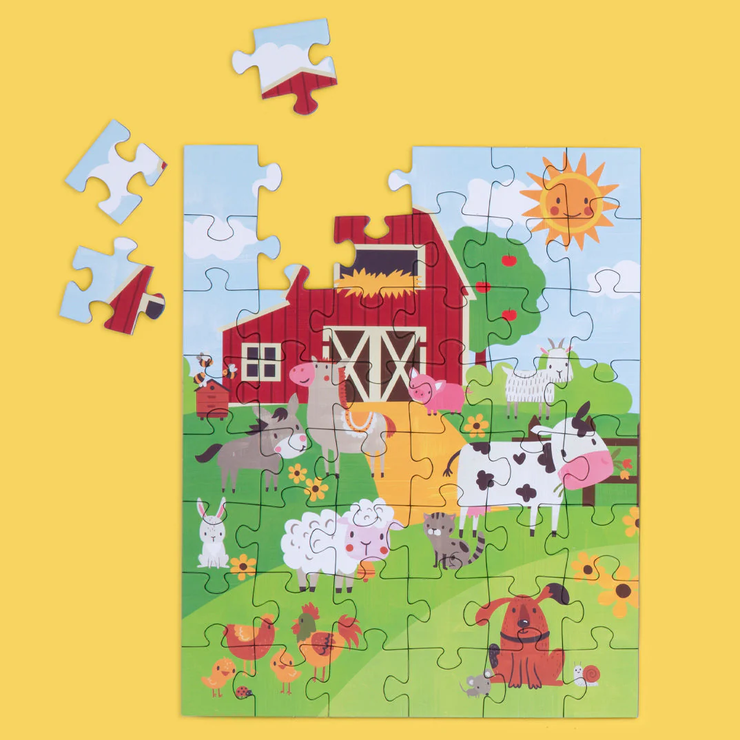 Farm Life 48 Piece Puzzle Snax - Image 2
