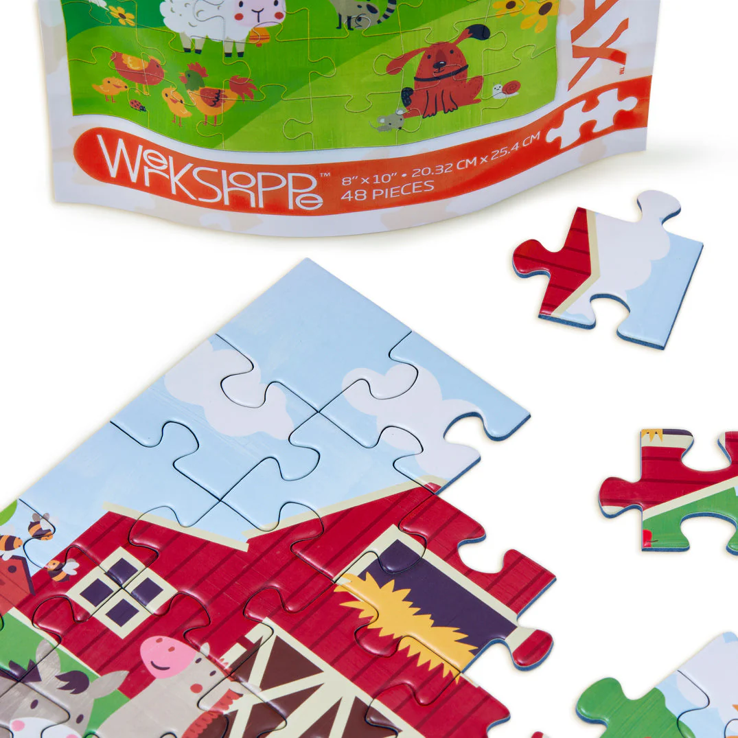Farm Life 48 Piece Puzzle Snax - Image 3