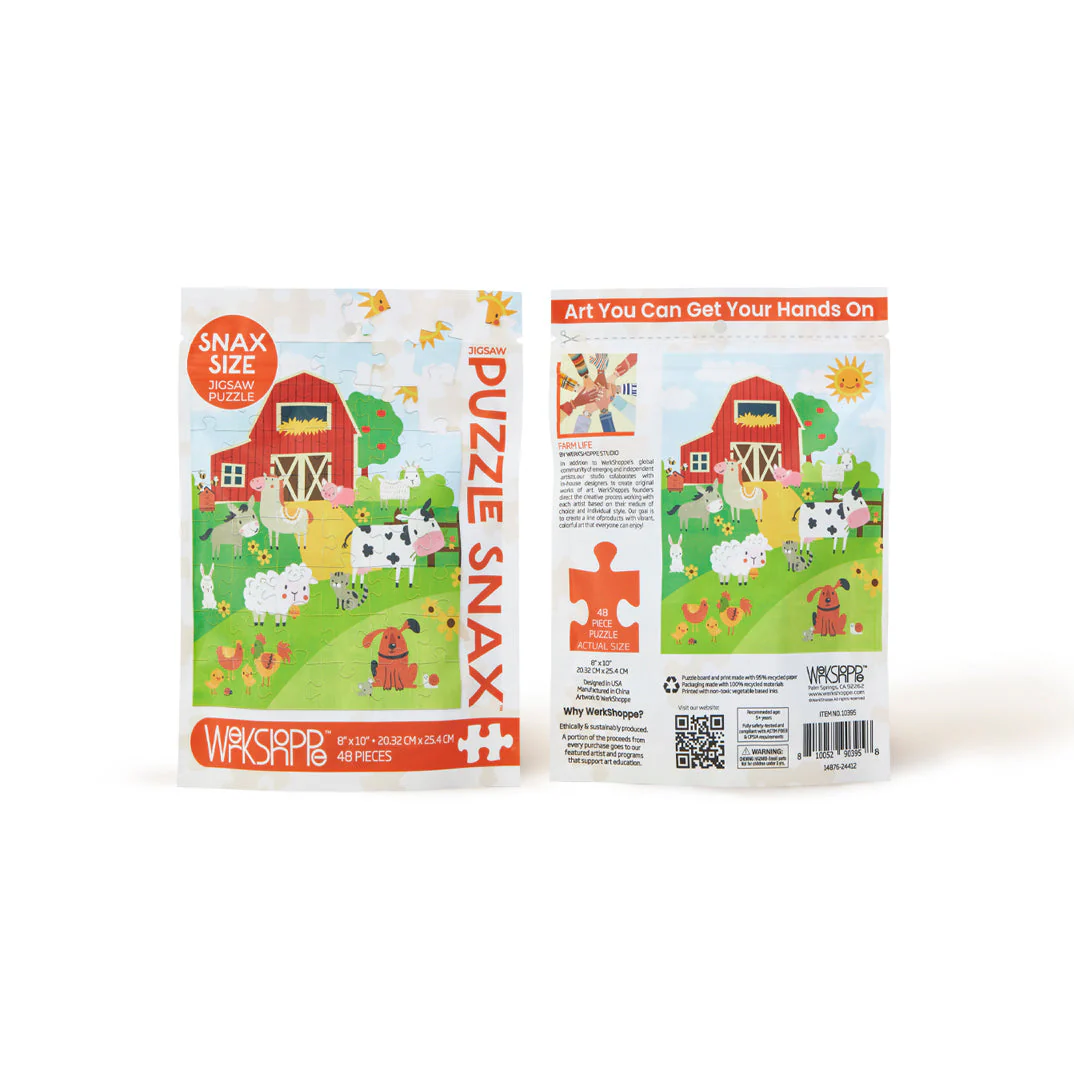 Farm Life 48 Piece Puzzle Snax - Image 4