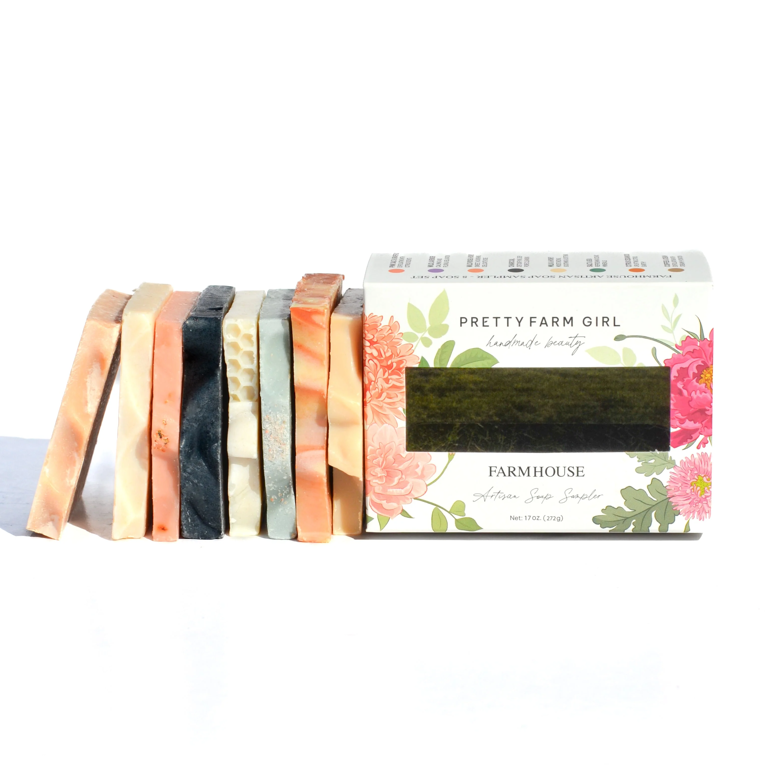 Farmhouse Artisan Goat Milk & Tallow Soap Sampler - Image 3
