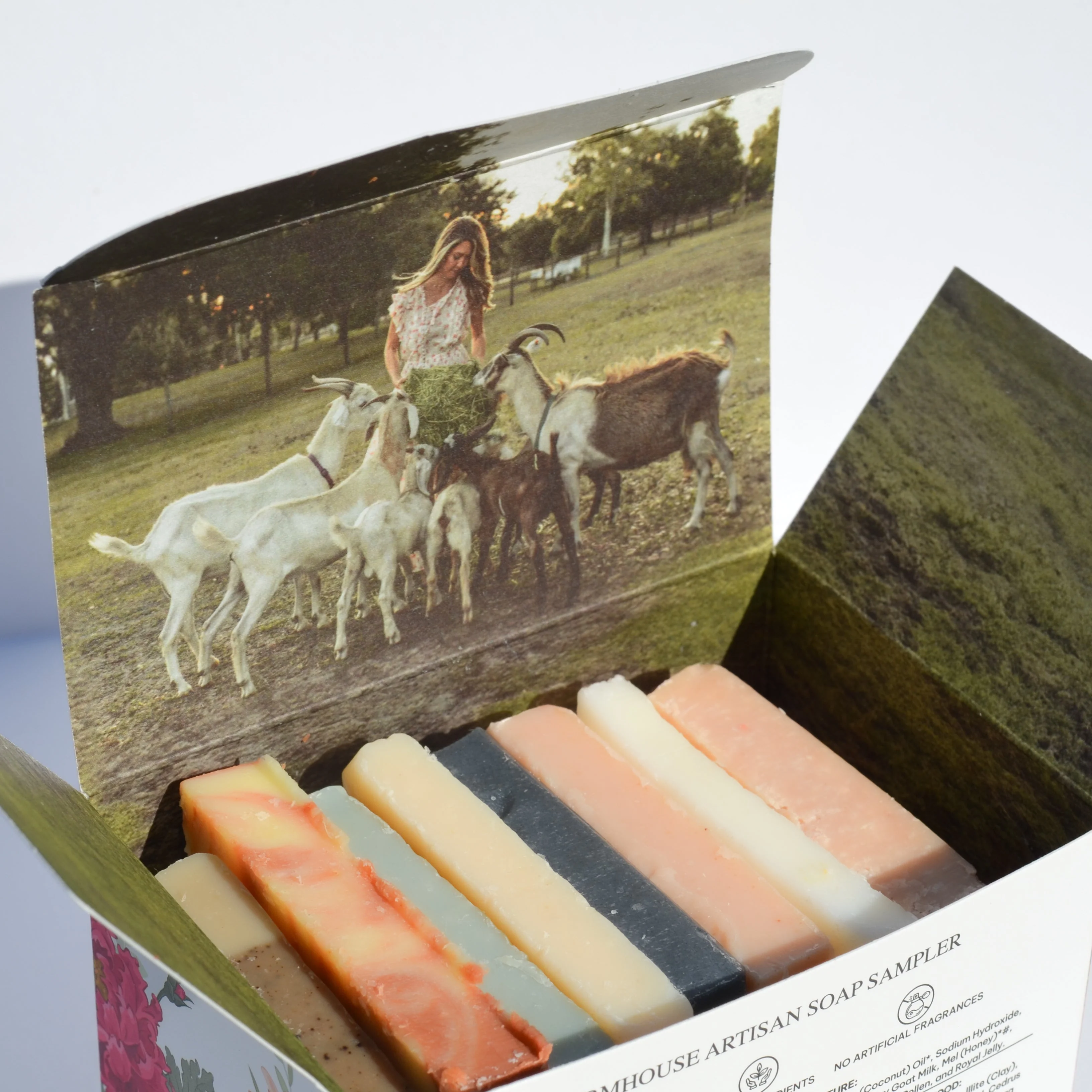 Farmhouse Artisan Goat Milk & Tallow Soap Sampler - Image 4