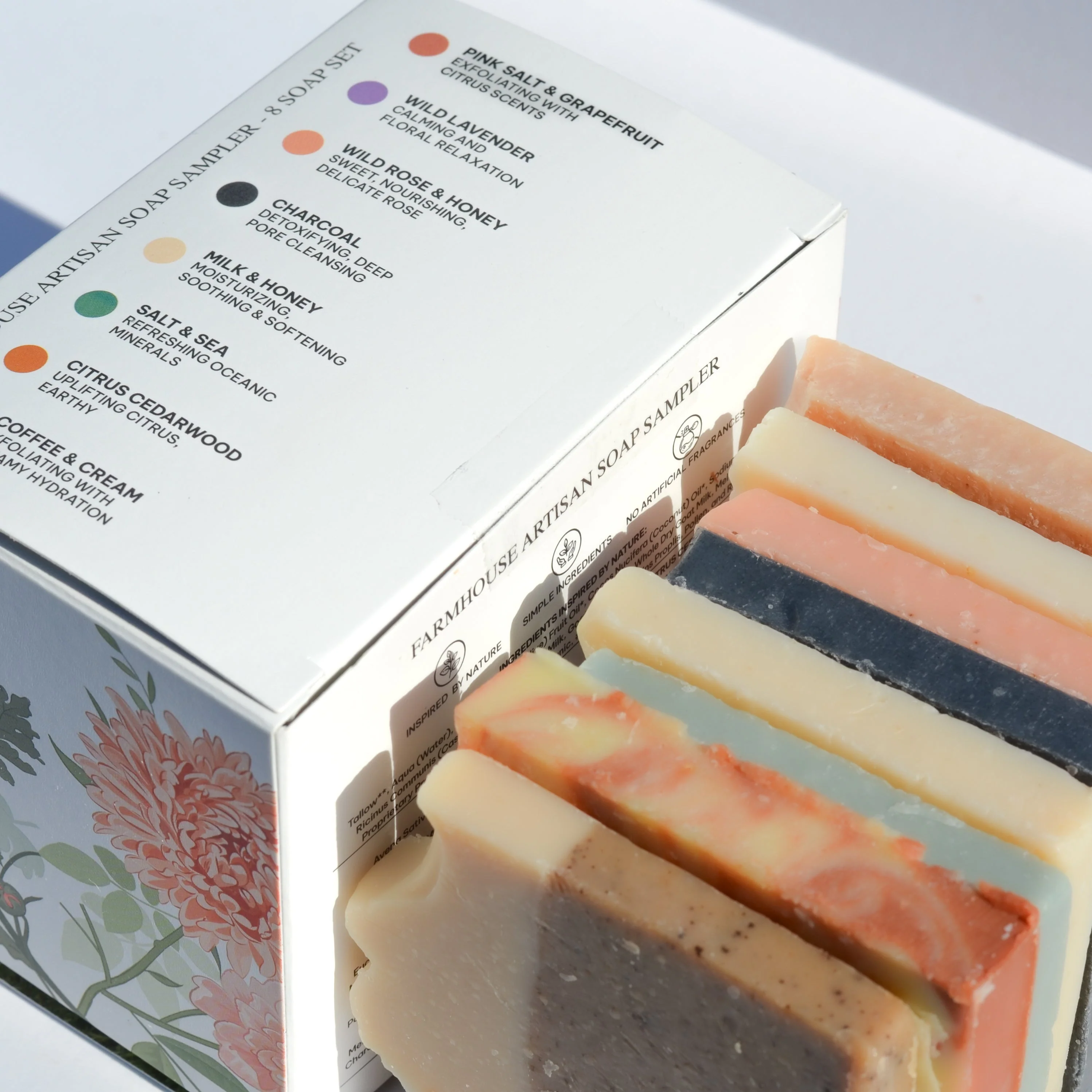 Farmhouse Artisan Goat Milk & Tallow Soap Sampler - Image 5