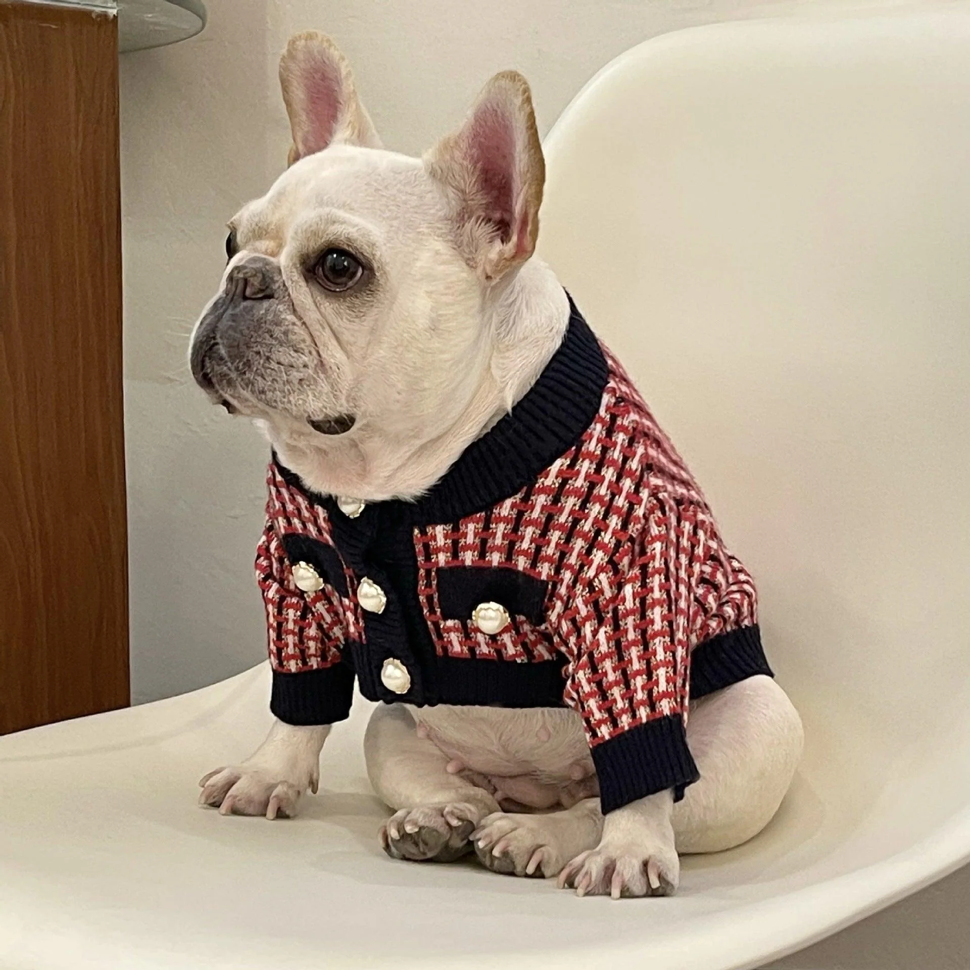 Fashion Cute Print Winter Pet Sweater - Image 2