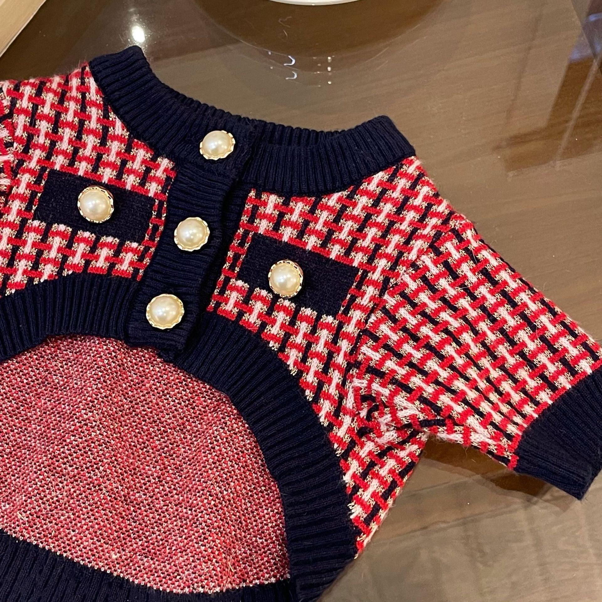 Fashion Cute Print Winter Pet Sweater - Image 3