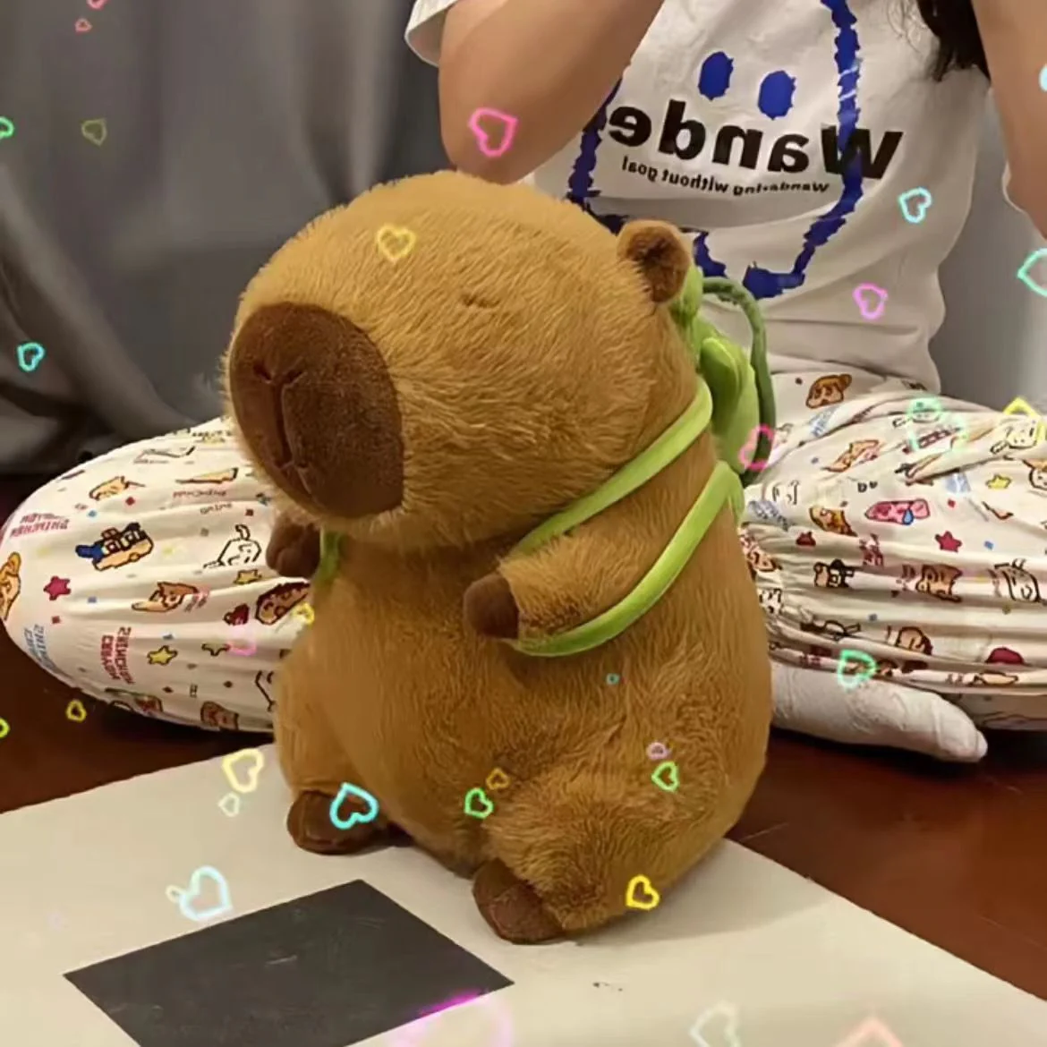 Fashion Simple Capybara Plush Toy Pillow - Image 4