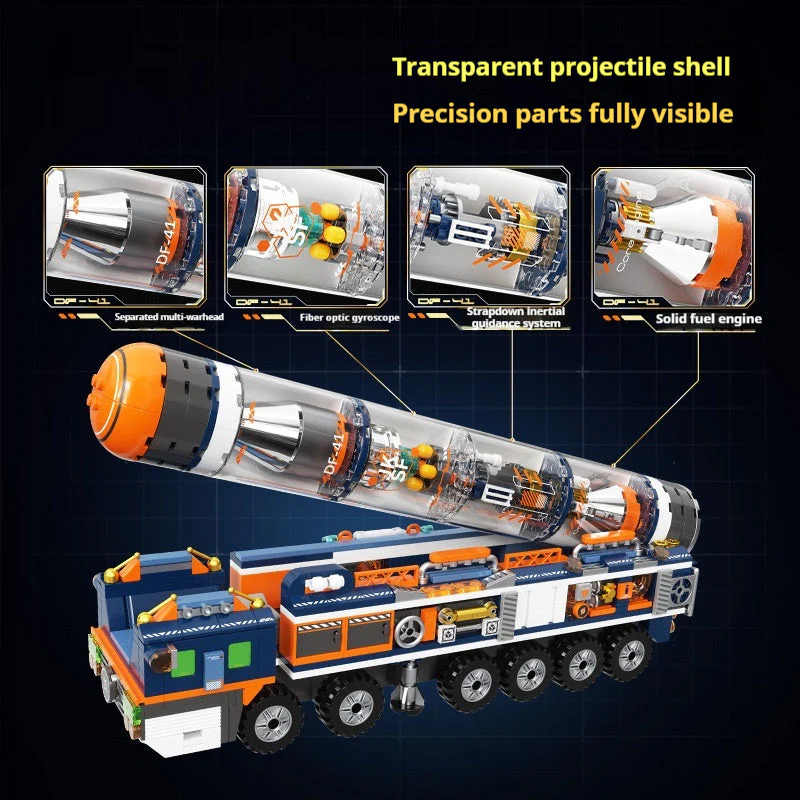 Fashionable Helicopter Building Block Toy - Image 5