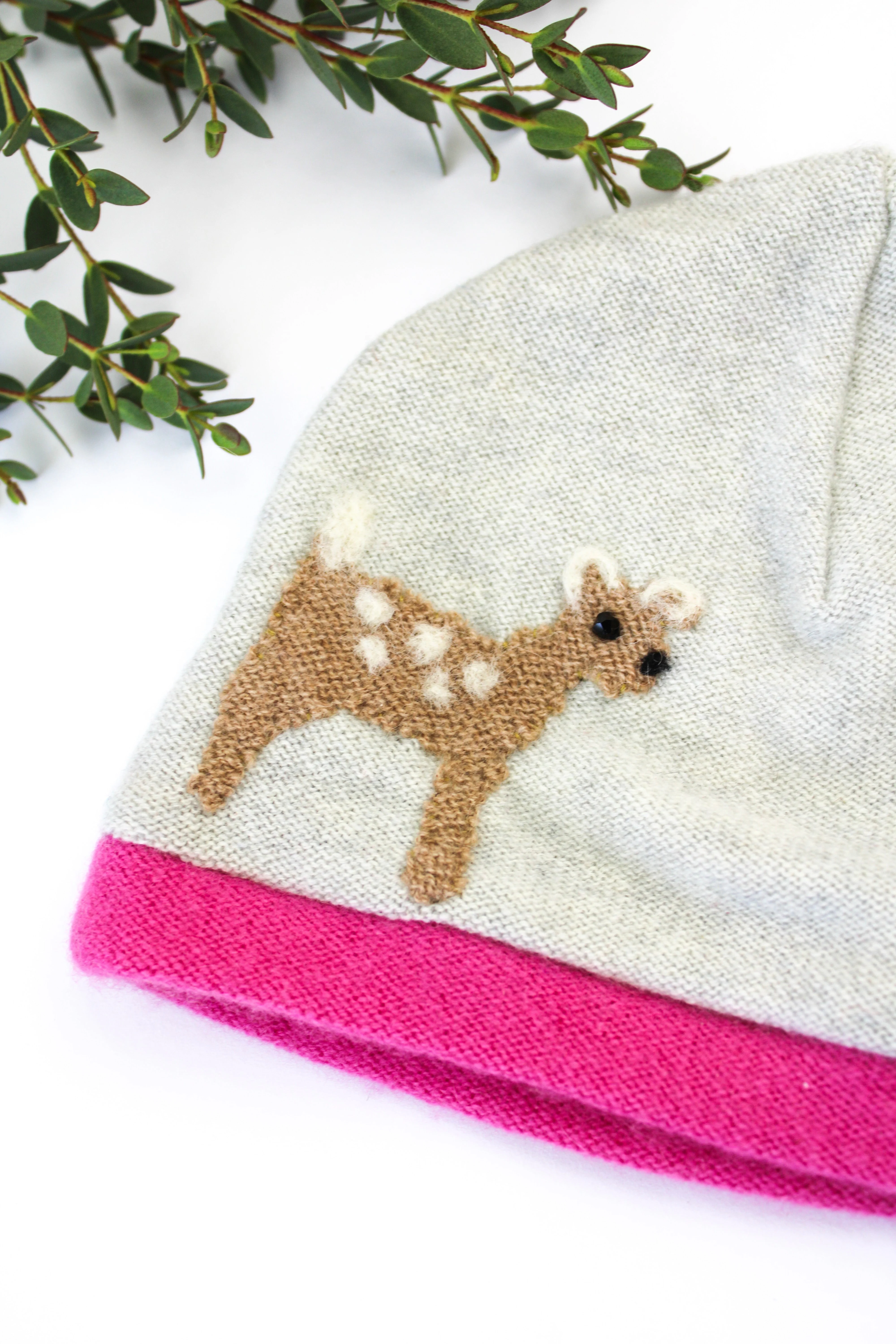 Fawn Cashmere Hat - Baby - Image 10