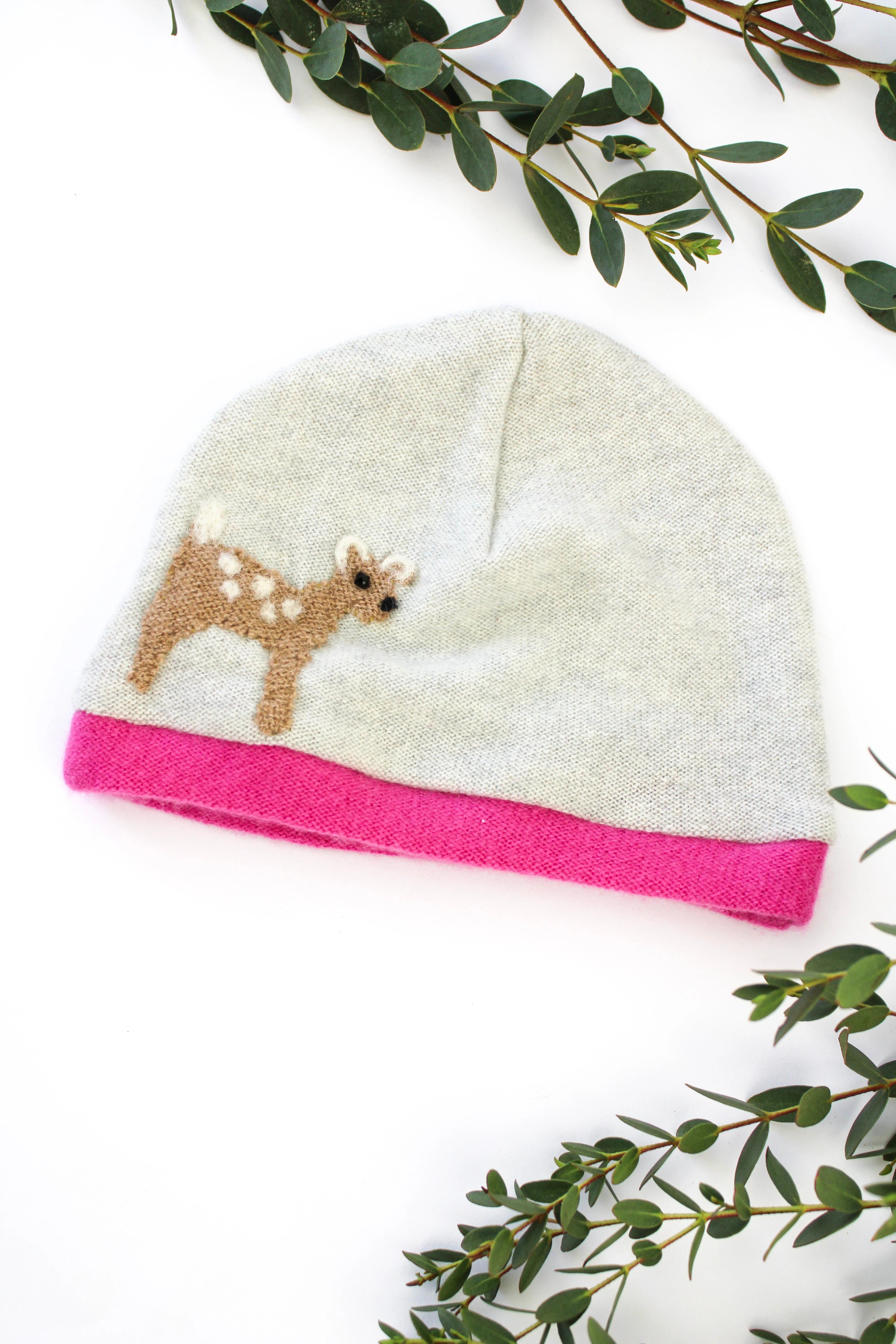 Fawn Cashmere Hat - Baby - Image 11