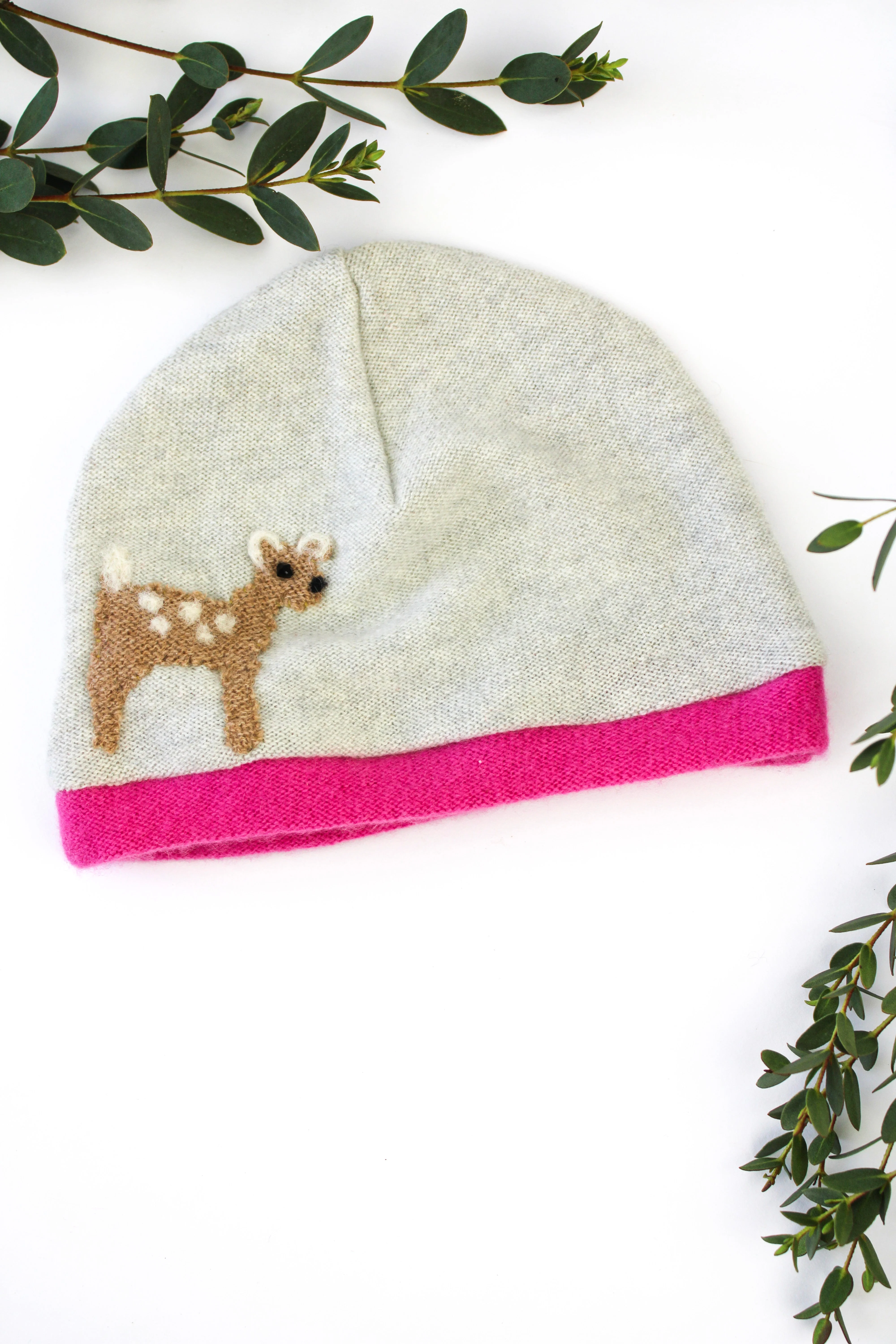 Fawn Cashmere Hat - Baby - Image 12