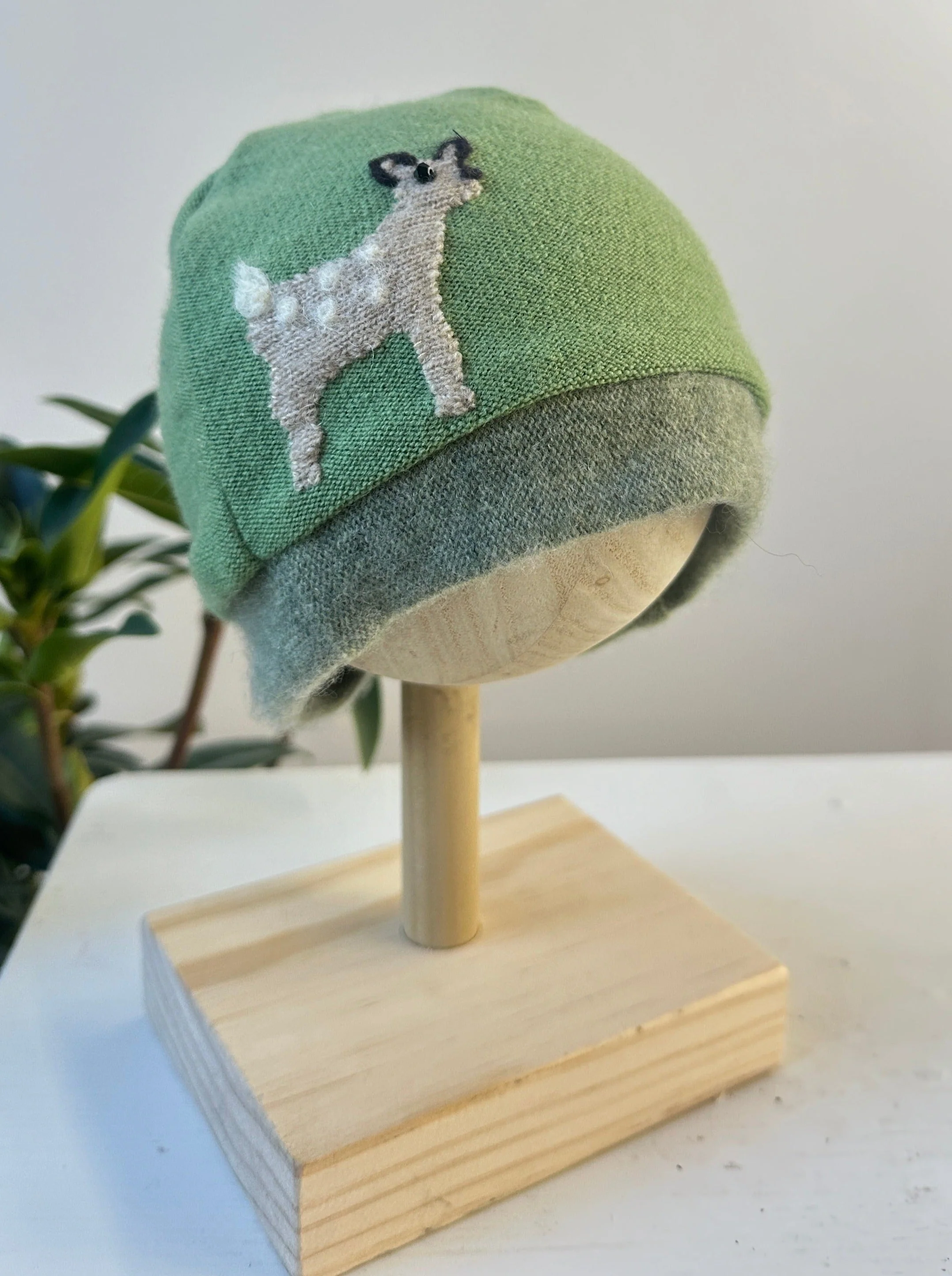 Fawn Cashmere Hat - Baby - Image 3
