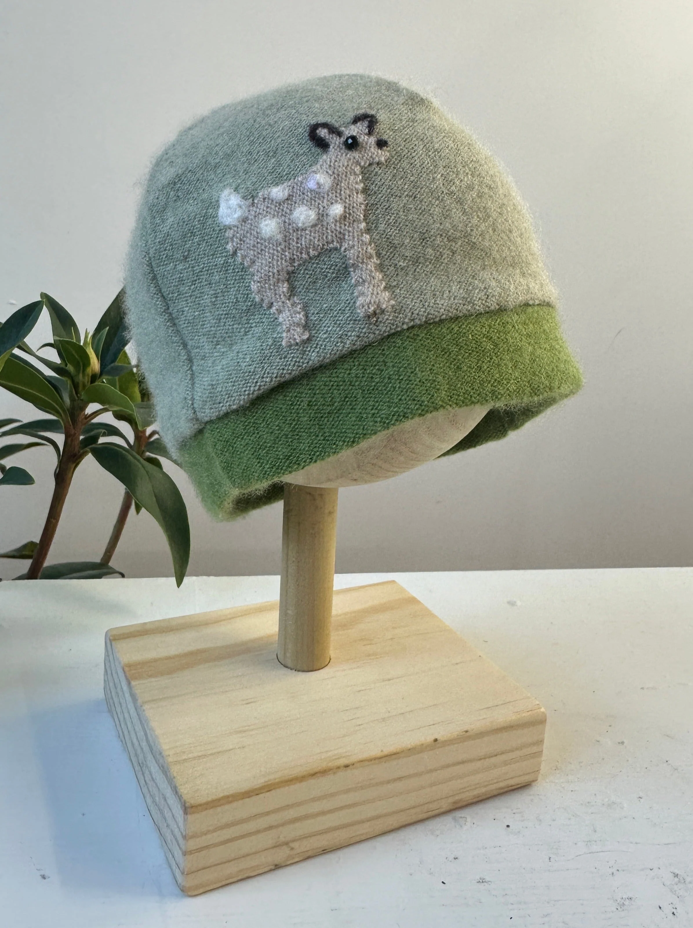 Fawn Cashmere Hat - Baby - Image 4