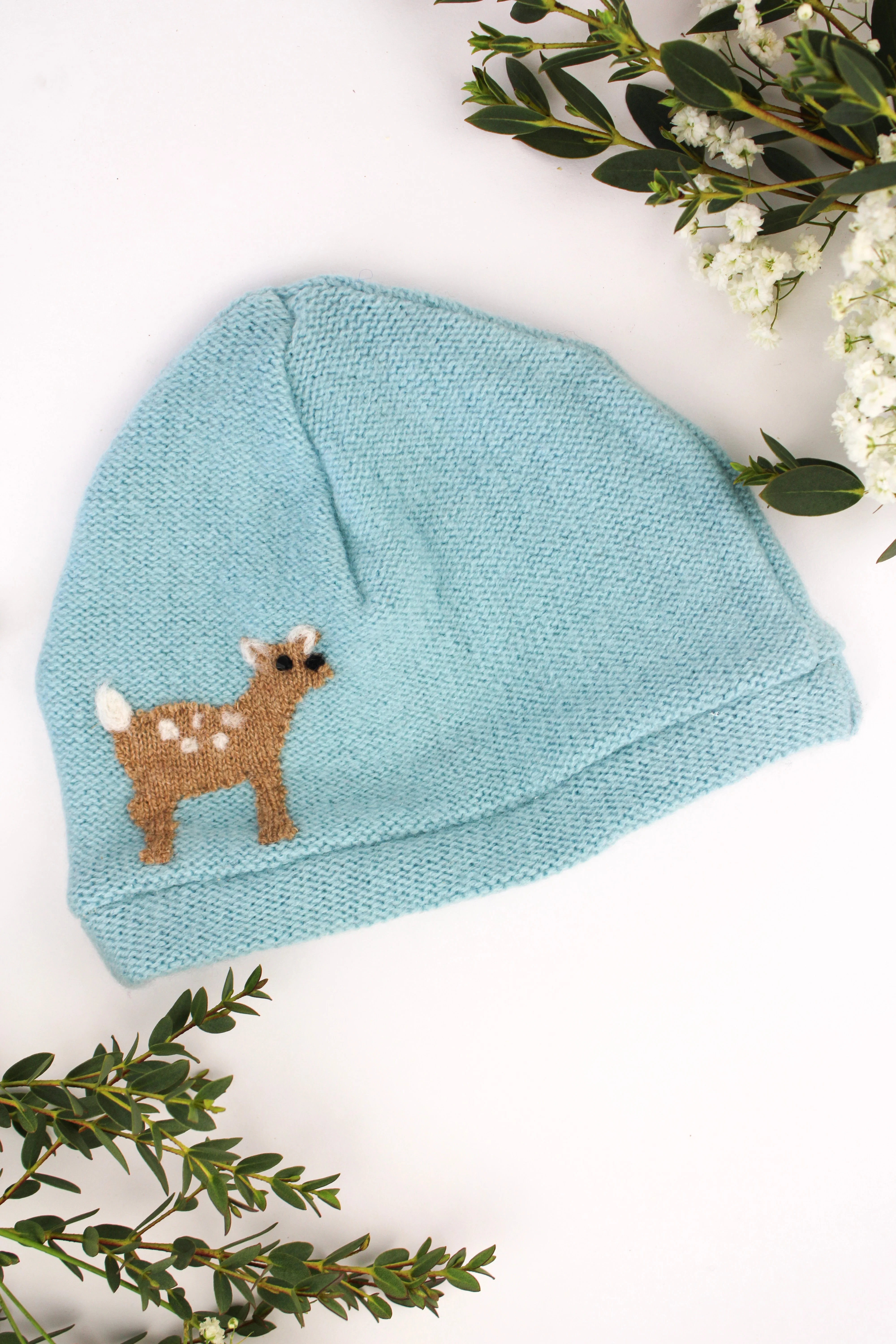 Fawn Cashmere Hat - Baby - Image 8