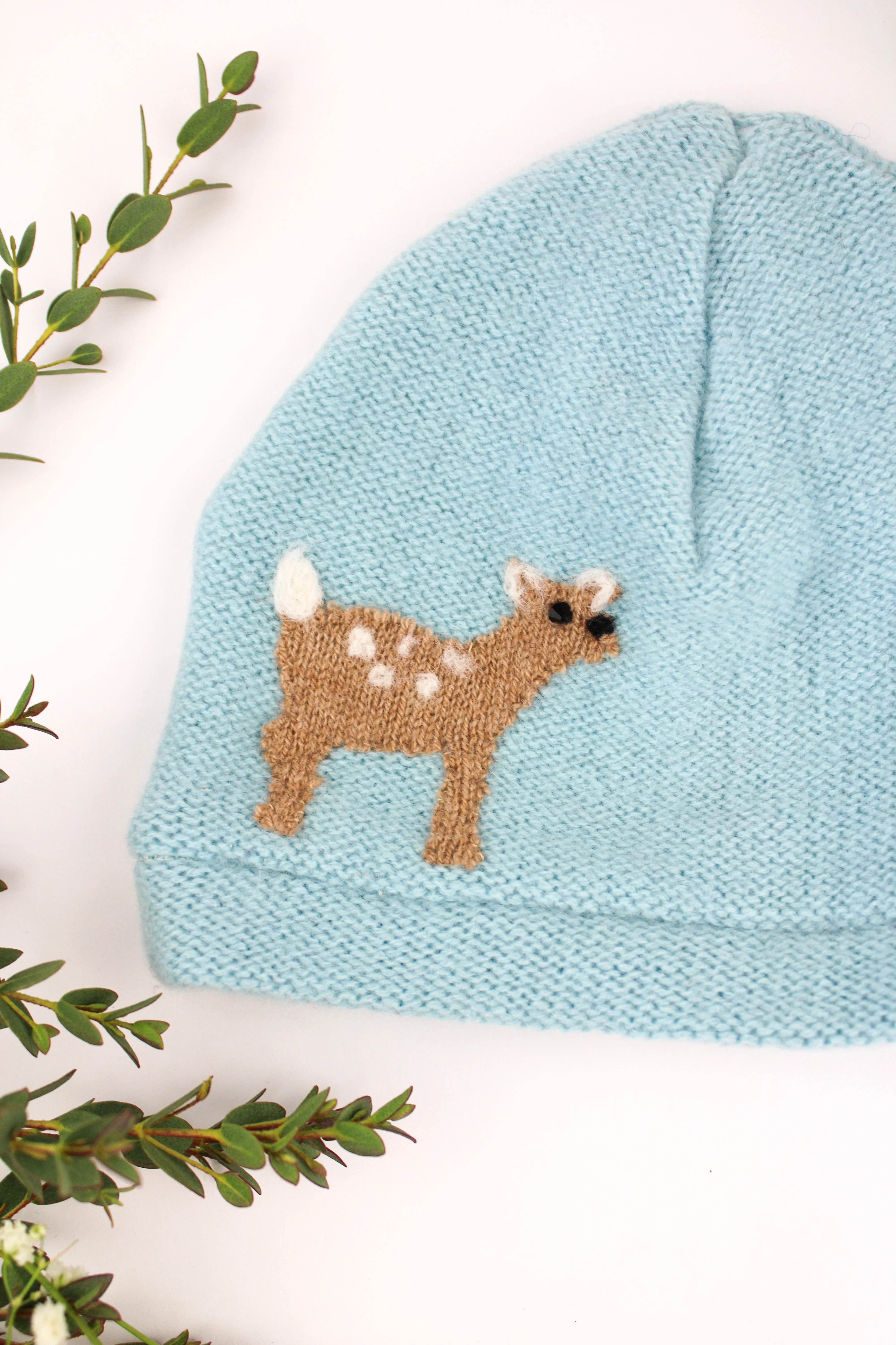 Fawn Cashmere Hat - Baby - Image 9
