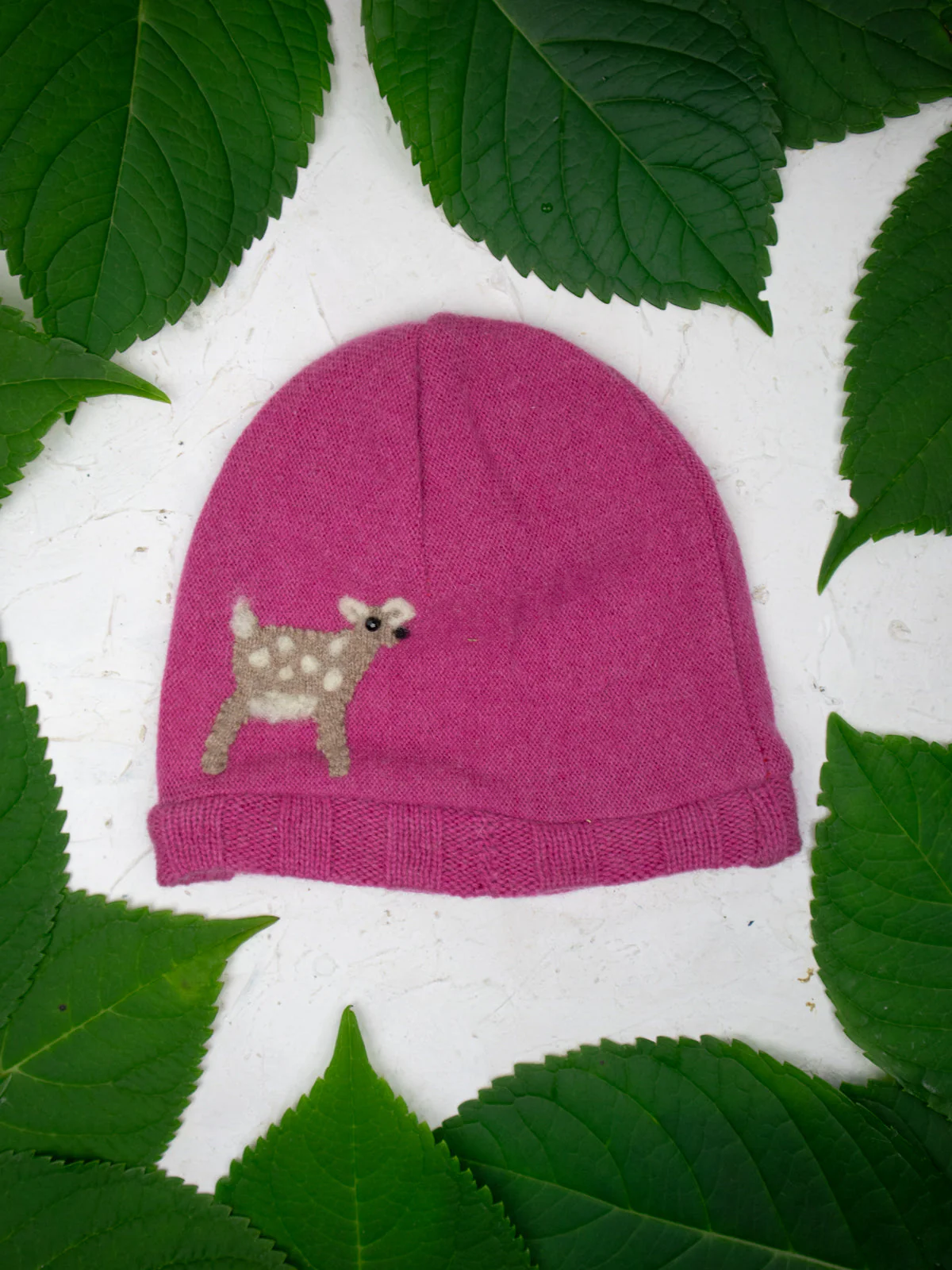 Fawn Cashmere Hat - Toddler - Image 3