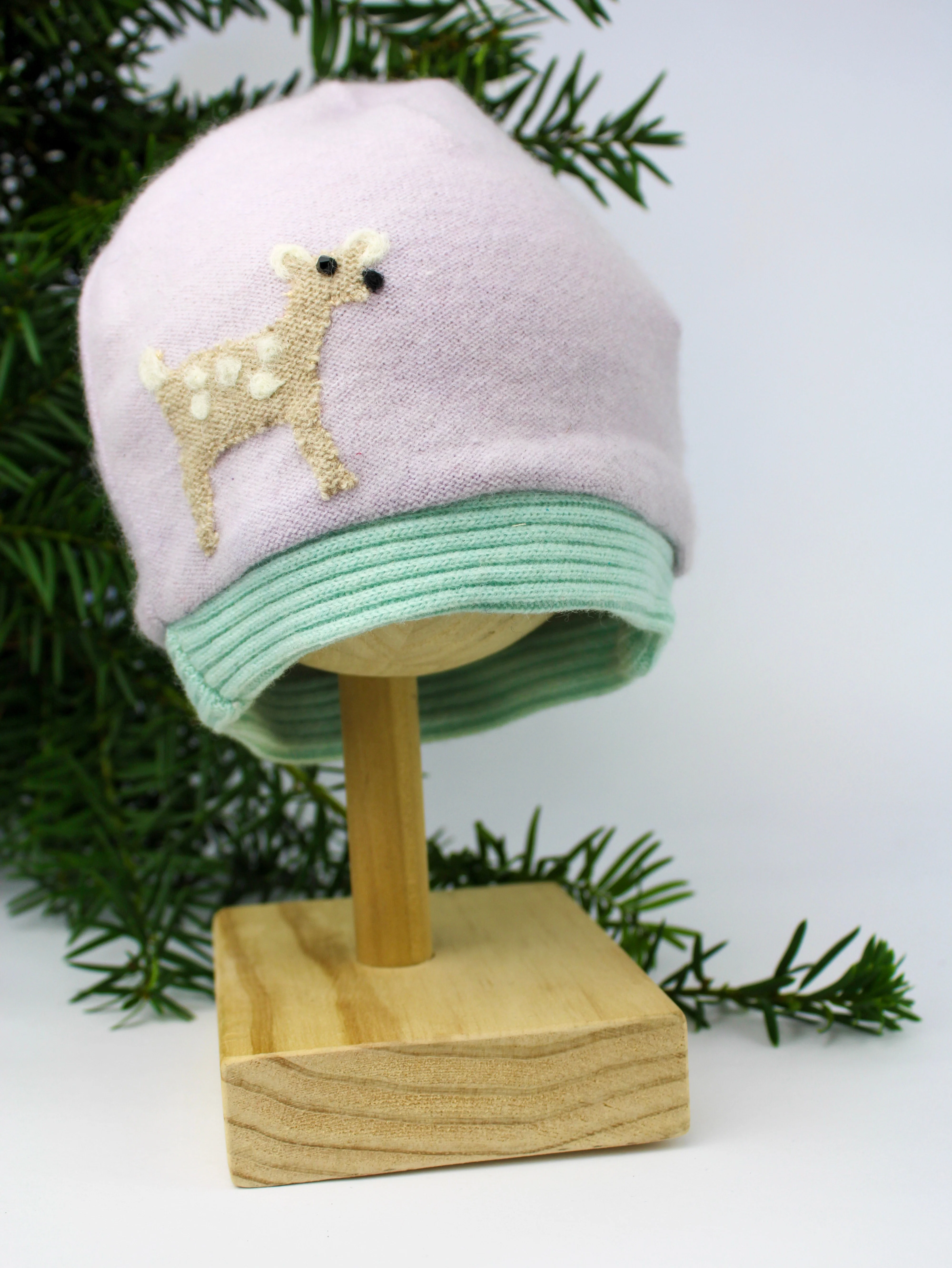 Fawn Cashmere Hat - Toddler - Image 5