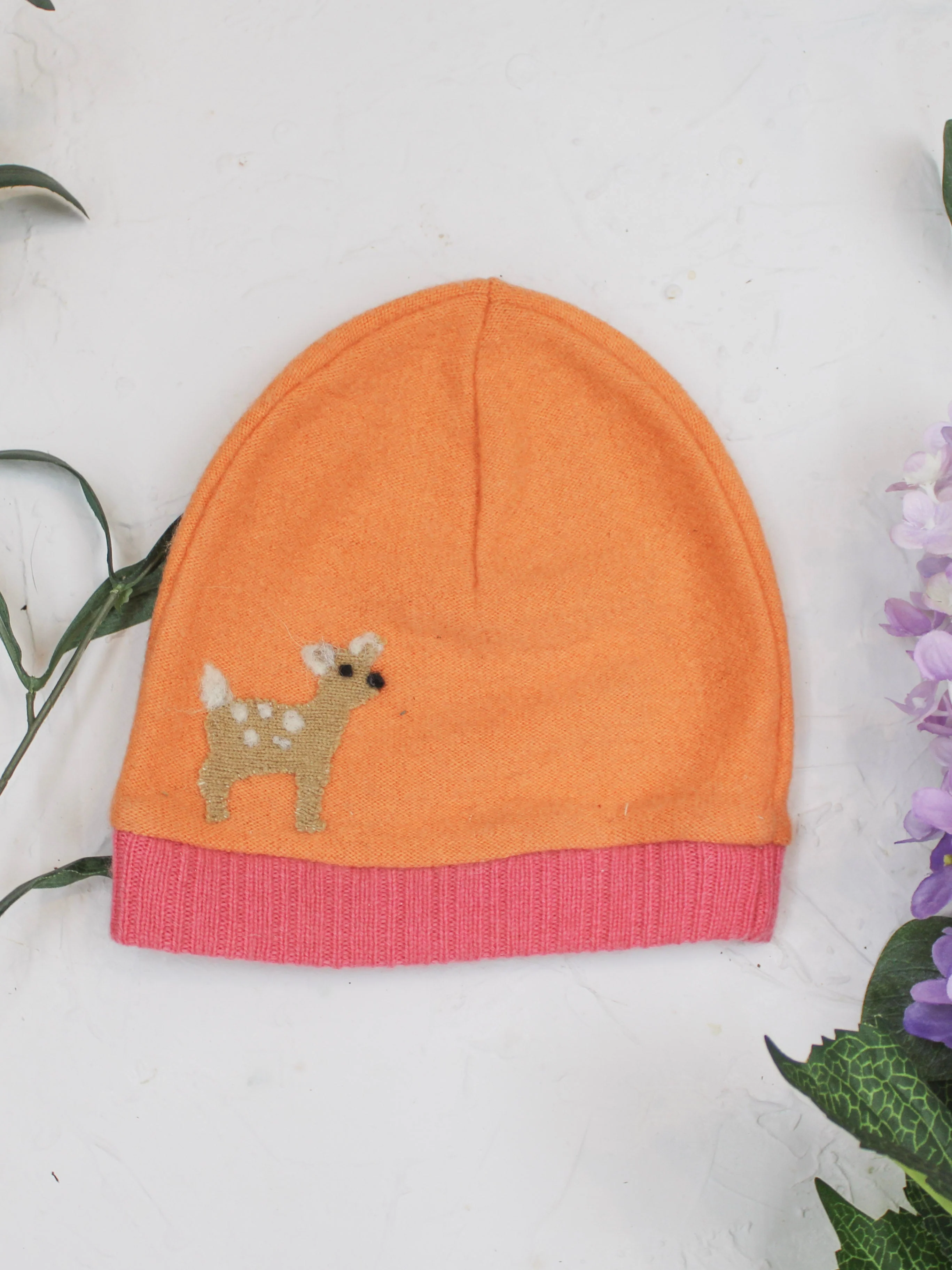 Fawn Cashmere Hat - Toddler - Image 7