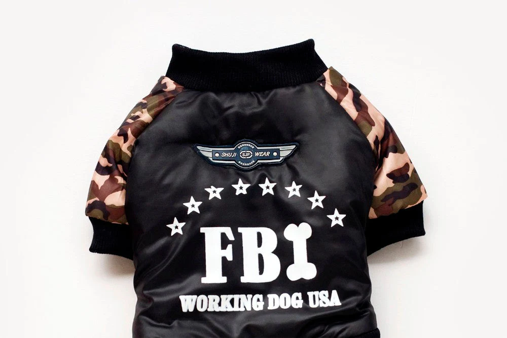FBI Camouflage Coat |  Jumpsuit Pants - Image 4