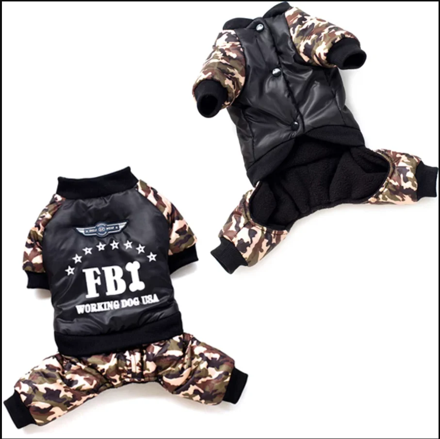 FBI Camouflage Coat |  Jumpsuit Pants - Image 5