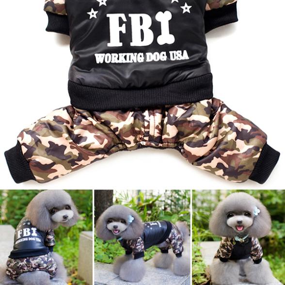 FBI Camouflage Coat |  Jumpsuit Pants - Image 8