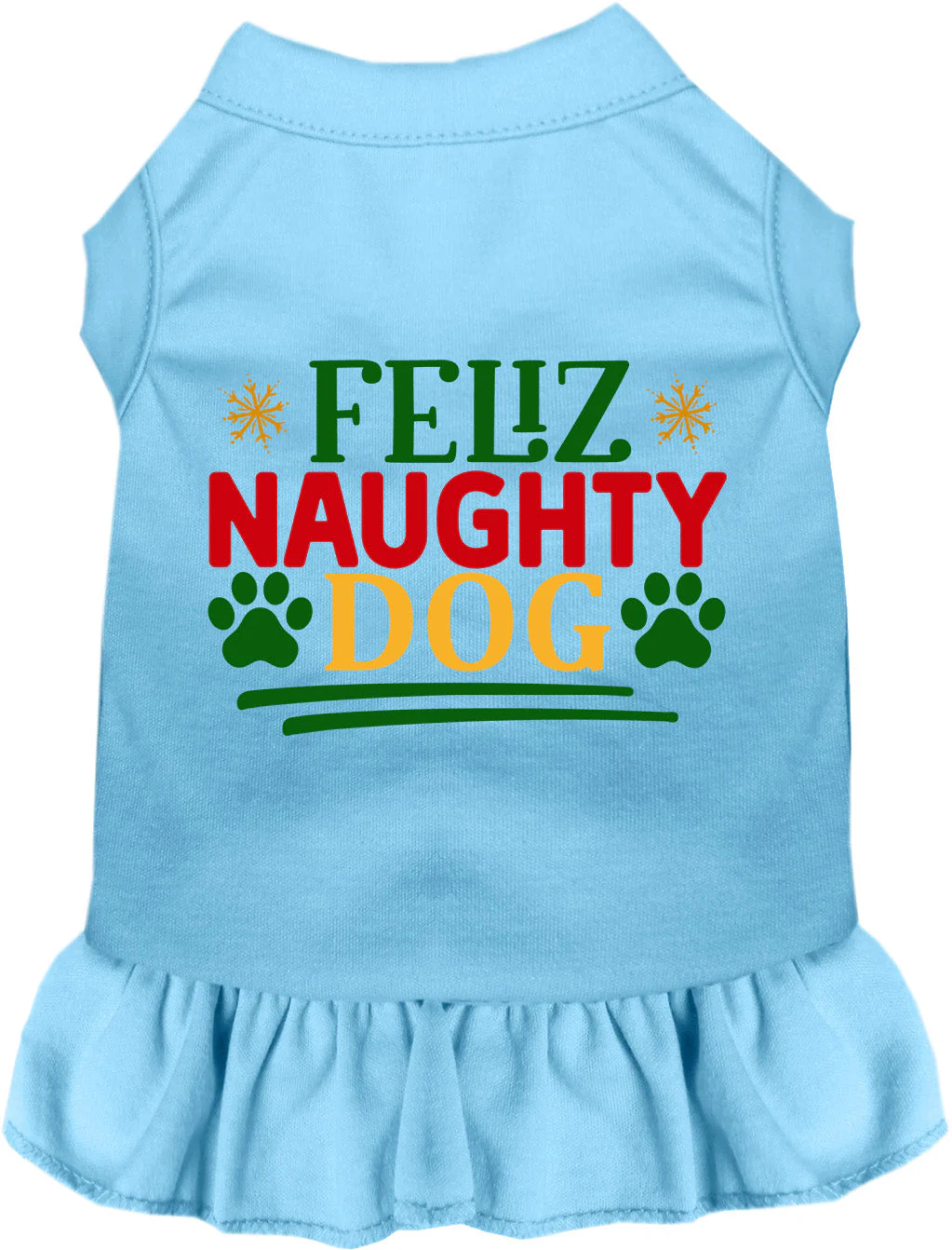 Feliz Naughty Dog Christmas Pet Dress - Image 4