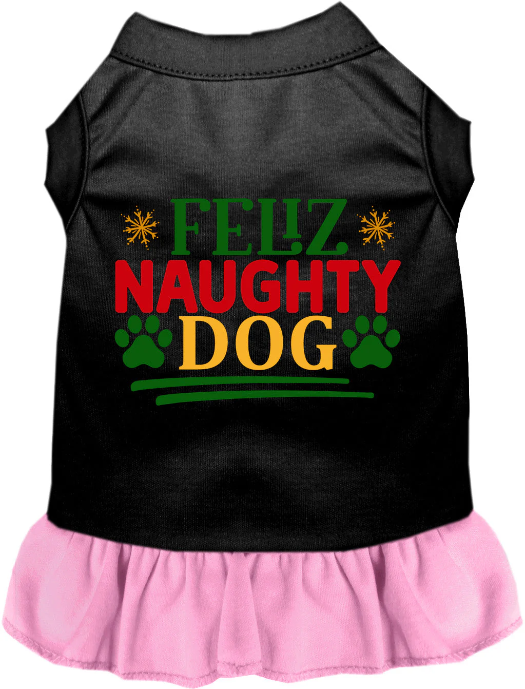 Feliz Naughty Dog Christmas Pet Dress - Image 6