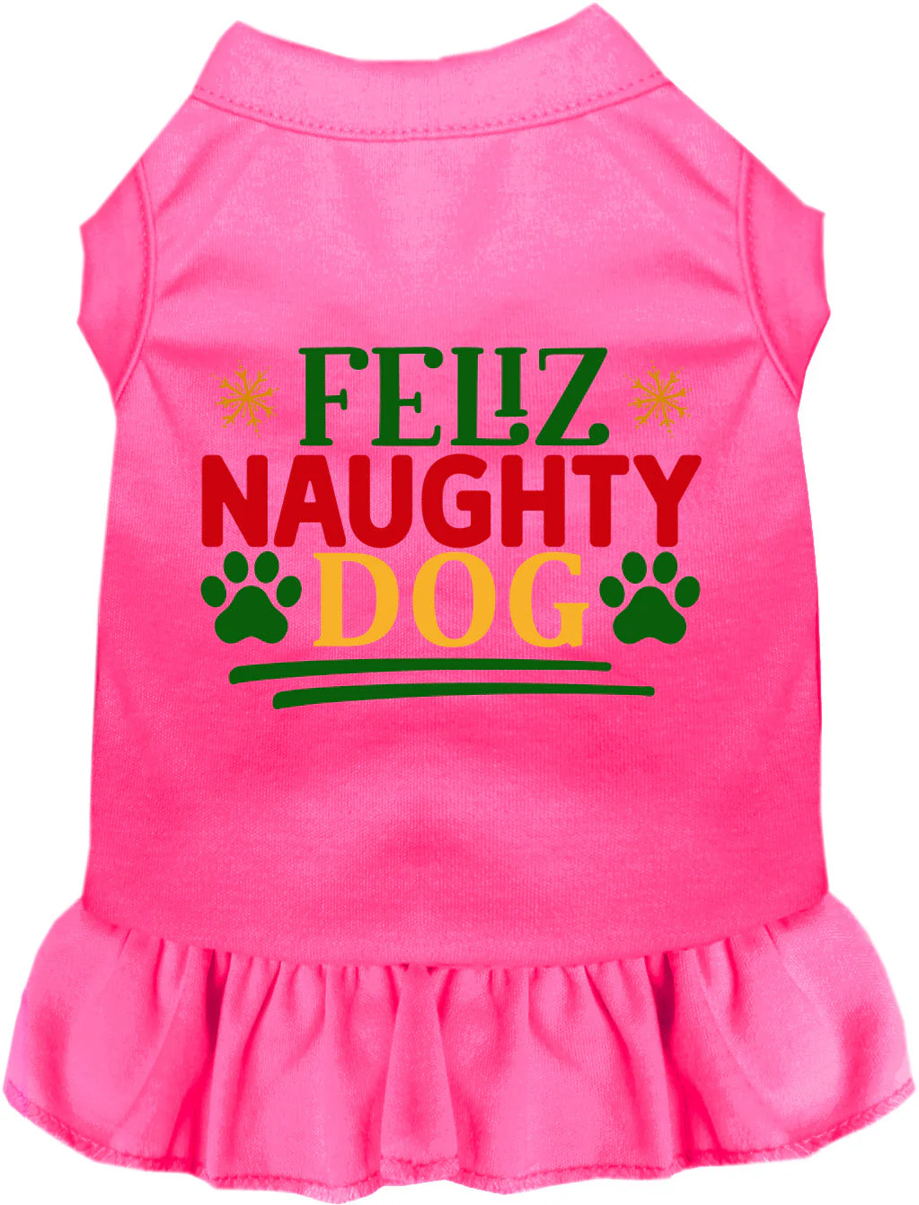 Feliz Naughty Dog Christmas Pet Dress - Image 8