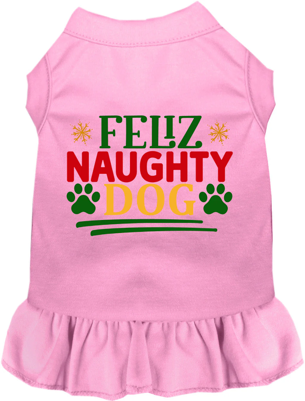Feliz Naughty Dog Christmas Pet Dress - Image 9