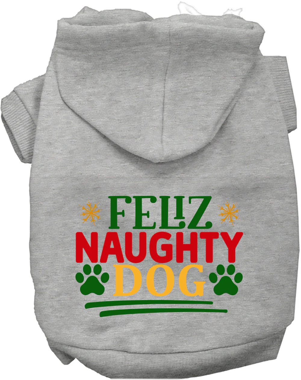 Feliz Naughty Dog Christmas Pet Hoodie - Image 7